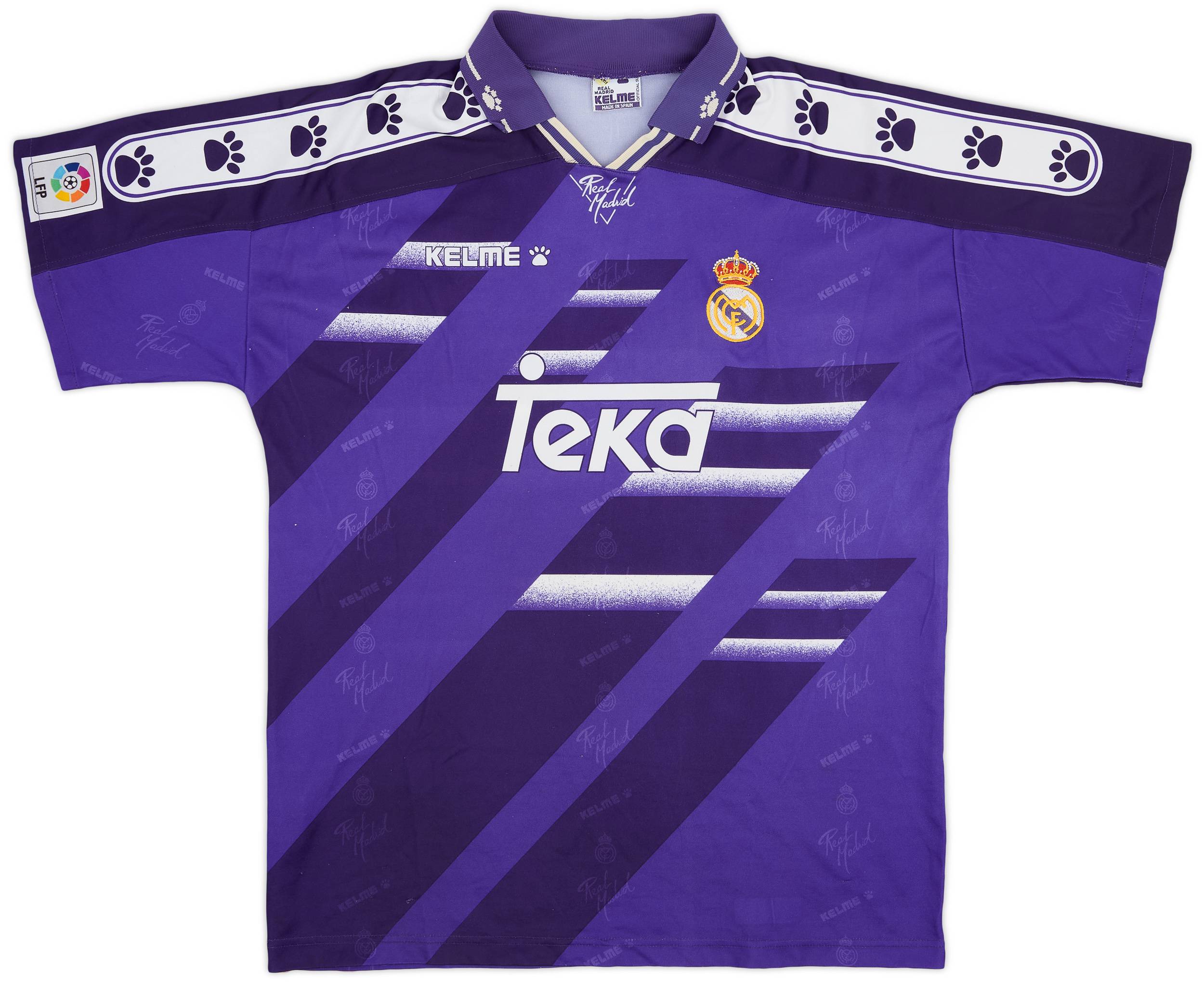 最新作の Real 1994-96 Madrid (XL) - 7/10 - Shirt Away ウェア