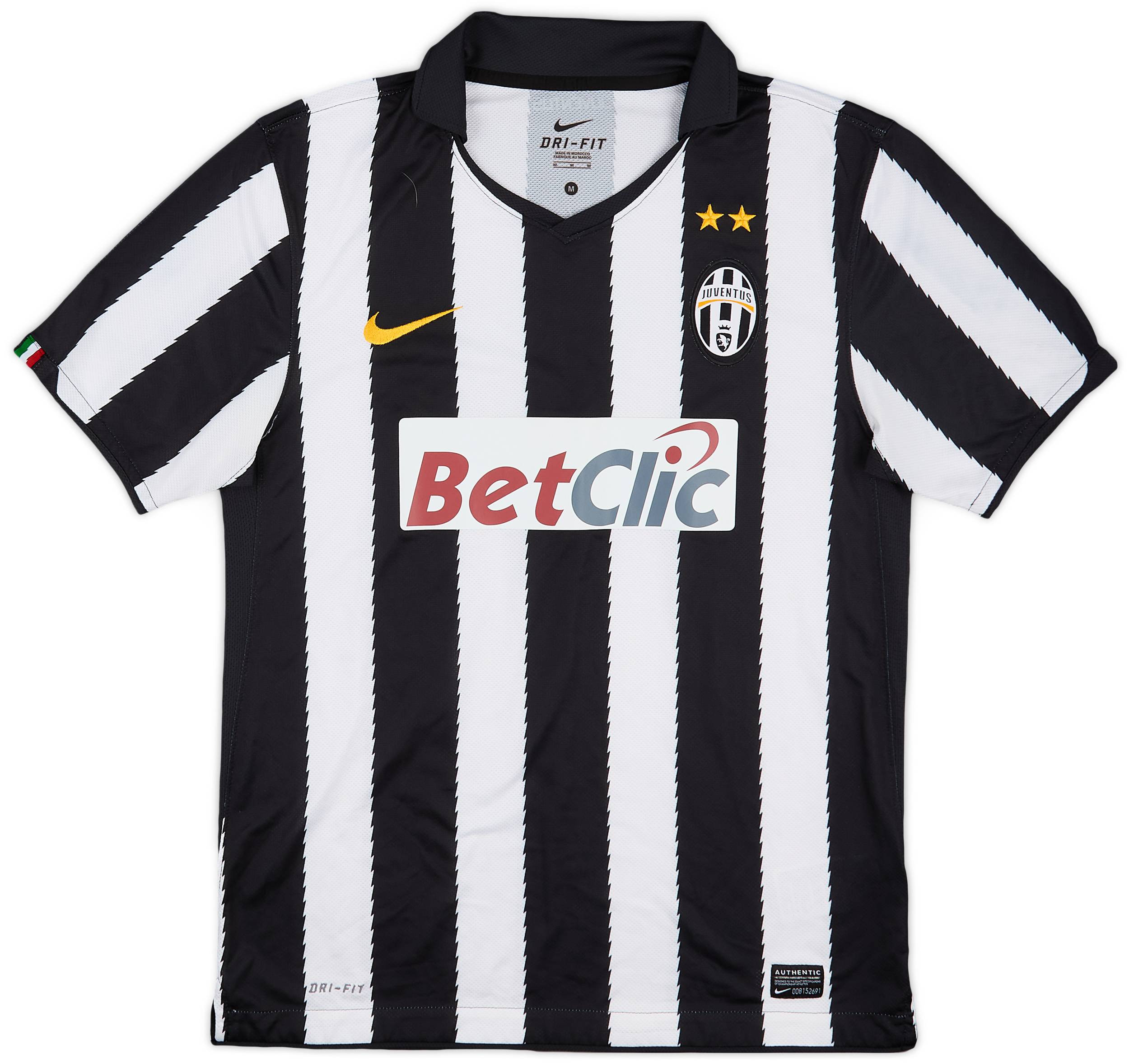 2010-11 Juventus Home Shirt - 9/10 - (M)