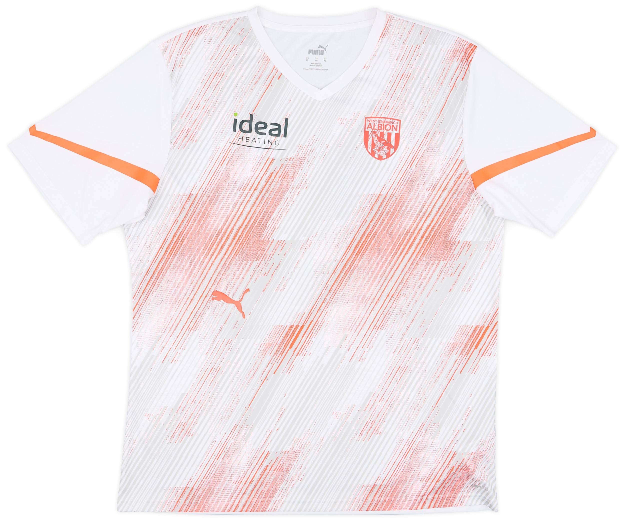 2021-22 West Brom Puma Pre-Season Training Shirt - 9/10 - (XL)