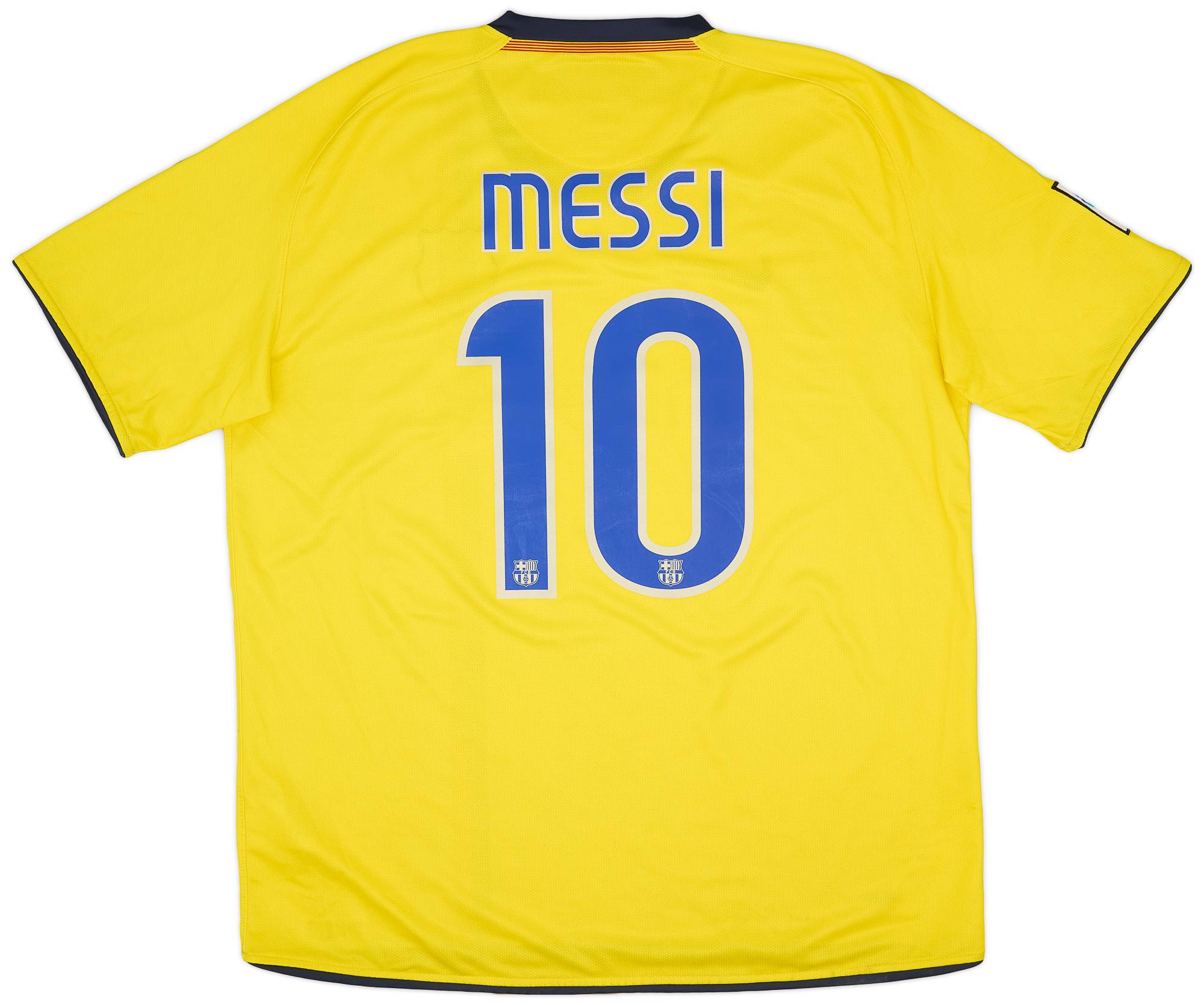 2008-10 Barcelona Away Shirt Messi #10 - 9/10 - (XL)