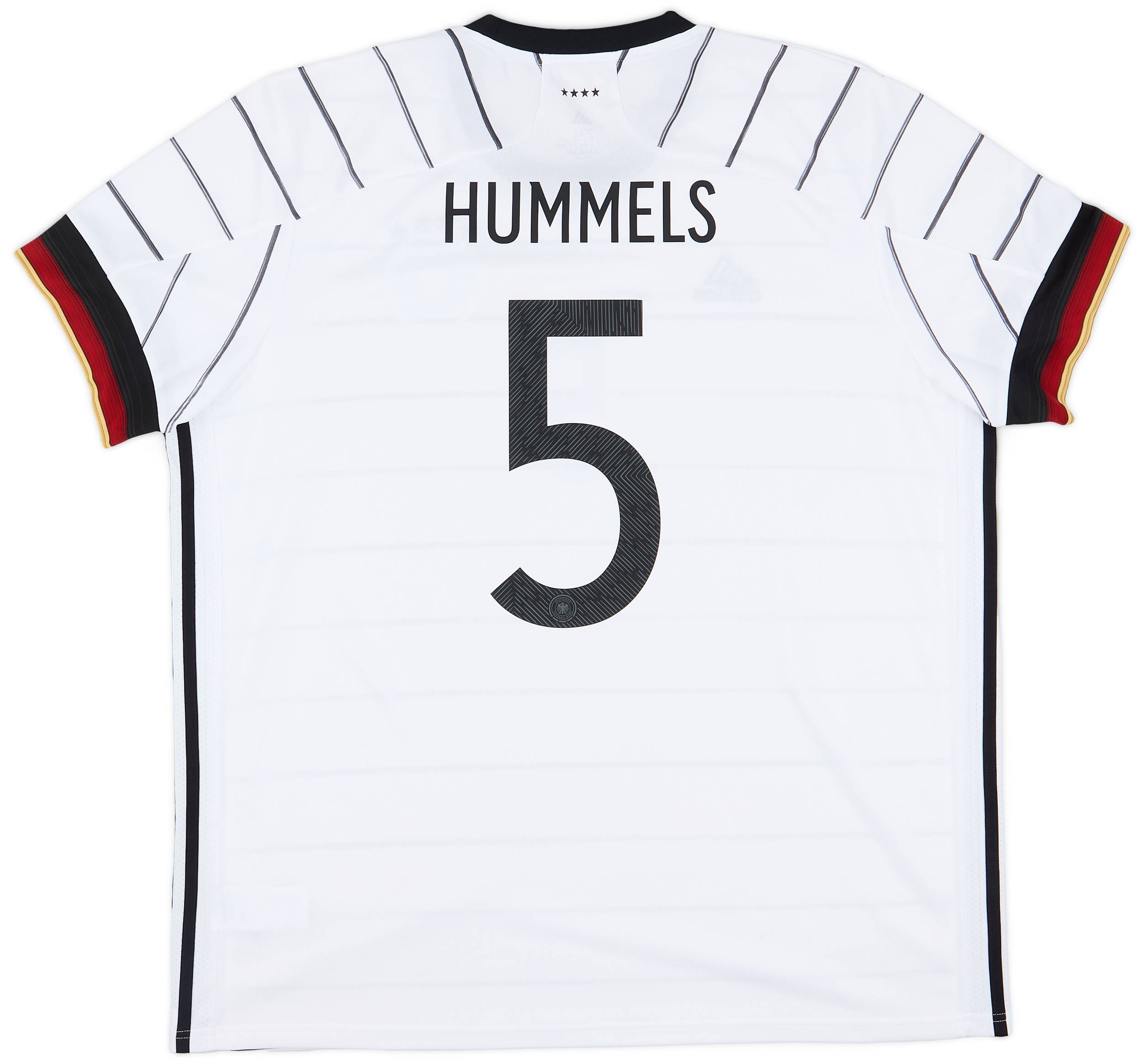2020-21 Germany Home Shirt Hummels #5 - 9/10 - (XXL)