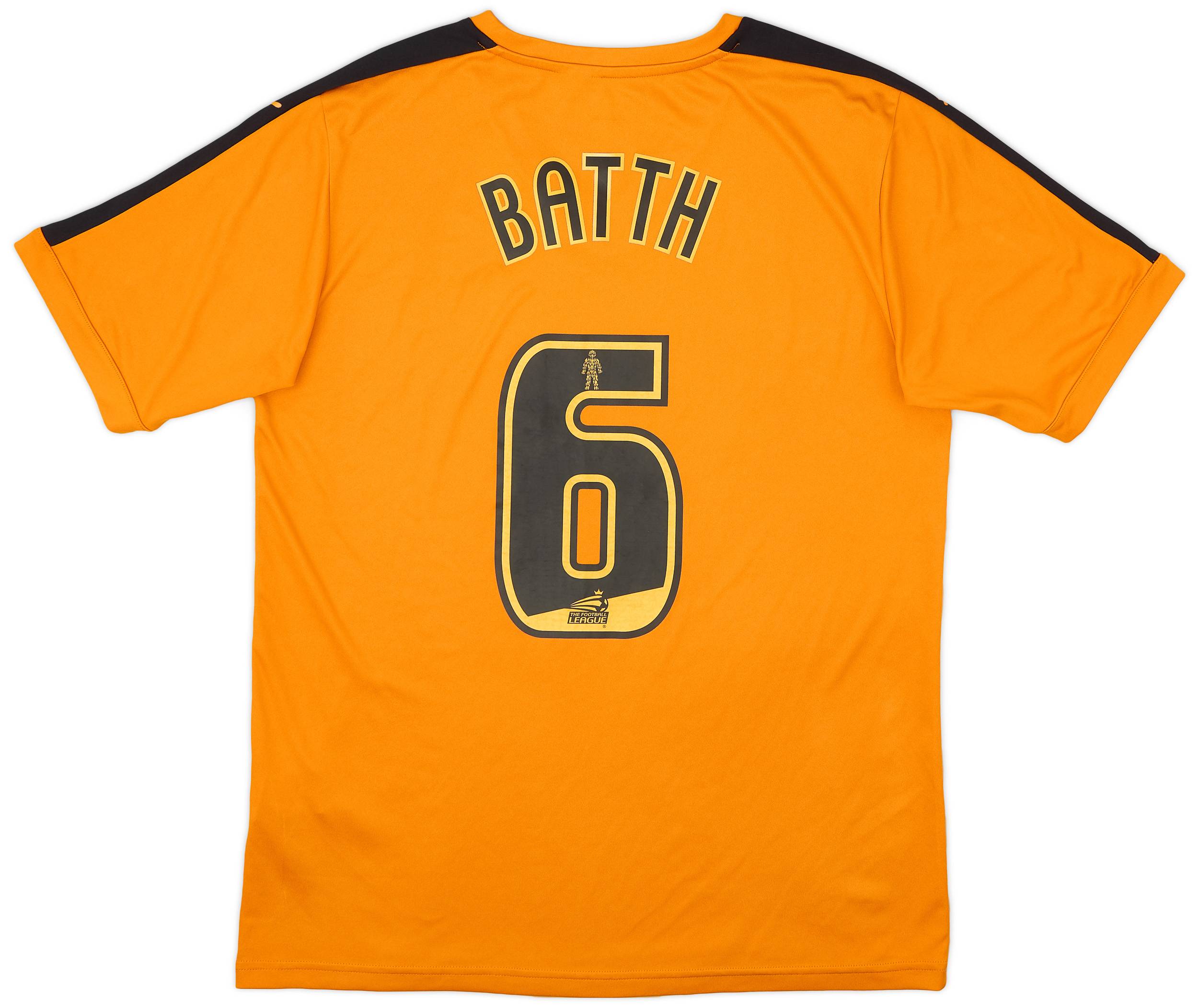 2015-16 Wolves Home Shirt Batth #6 - 8/10 - (M)