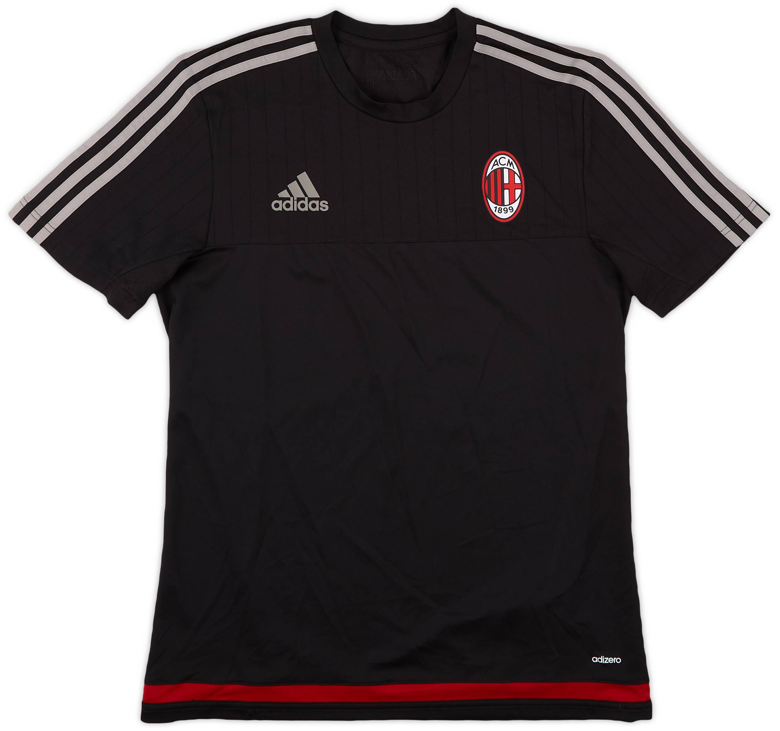 2015-16 AC Milan adizero Training Shirt - 9/10 - (M)