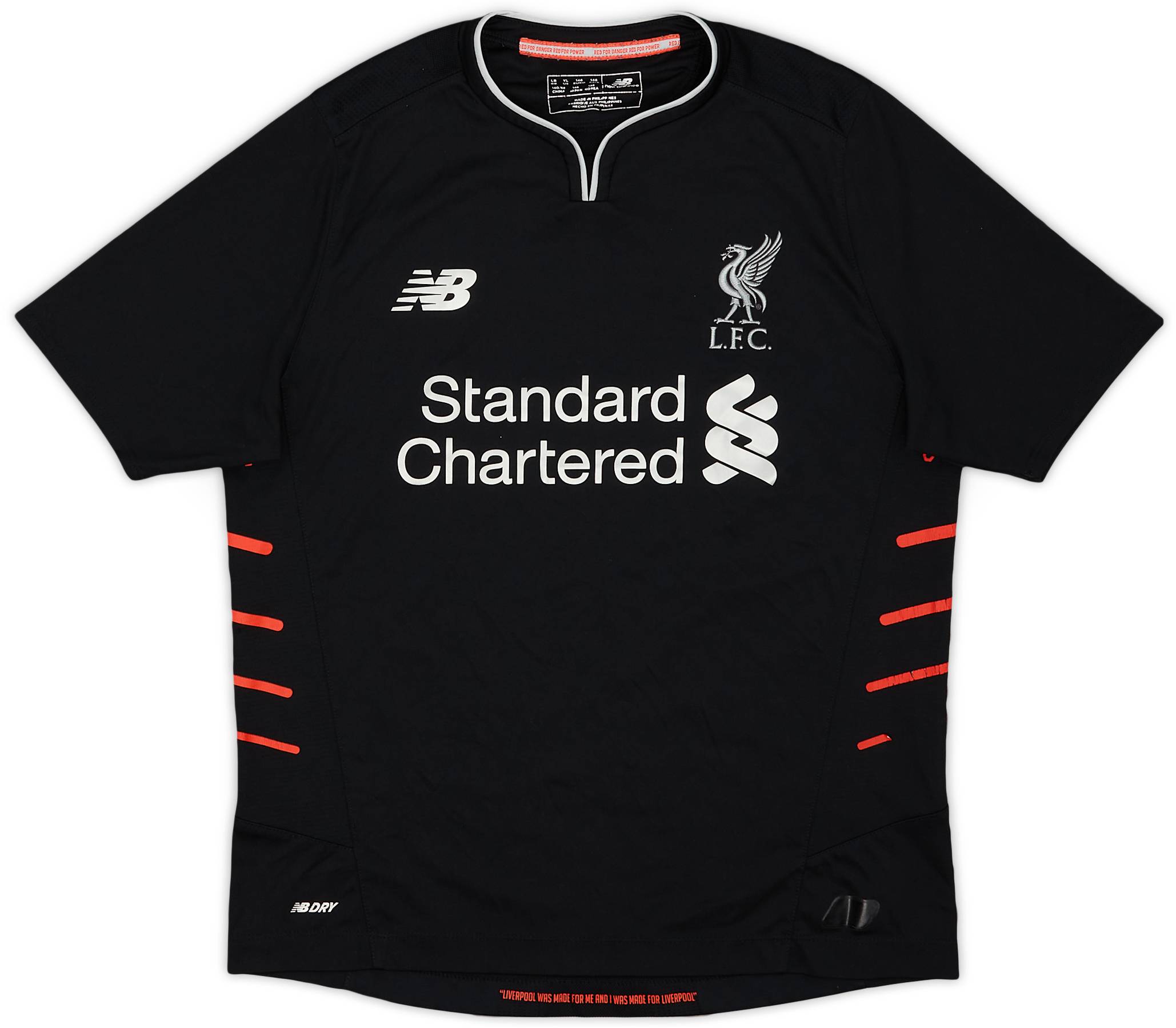 2016-17 Liverpool Away Shirt - 5/10 - (L.Boys)