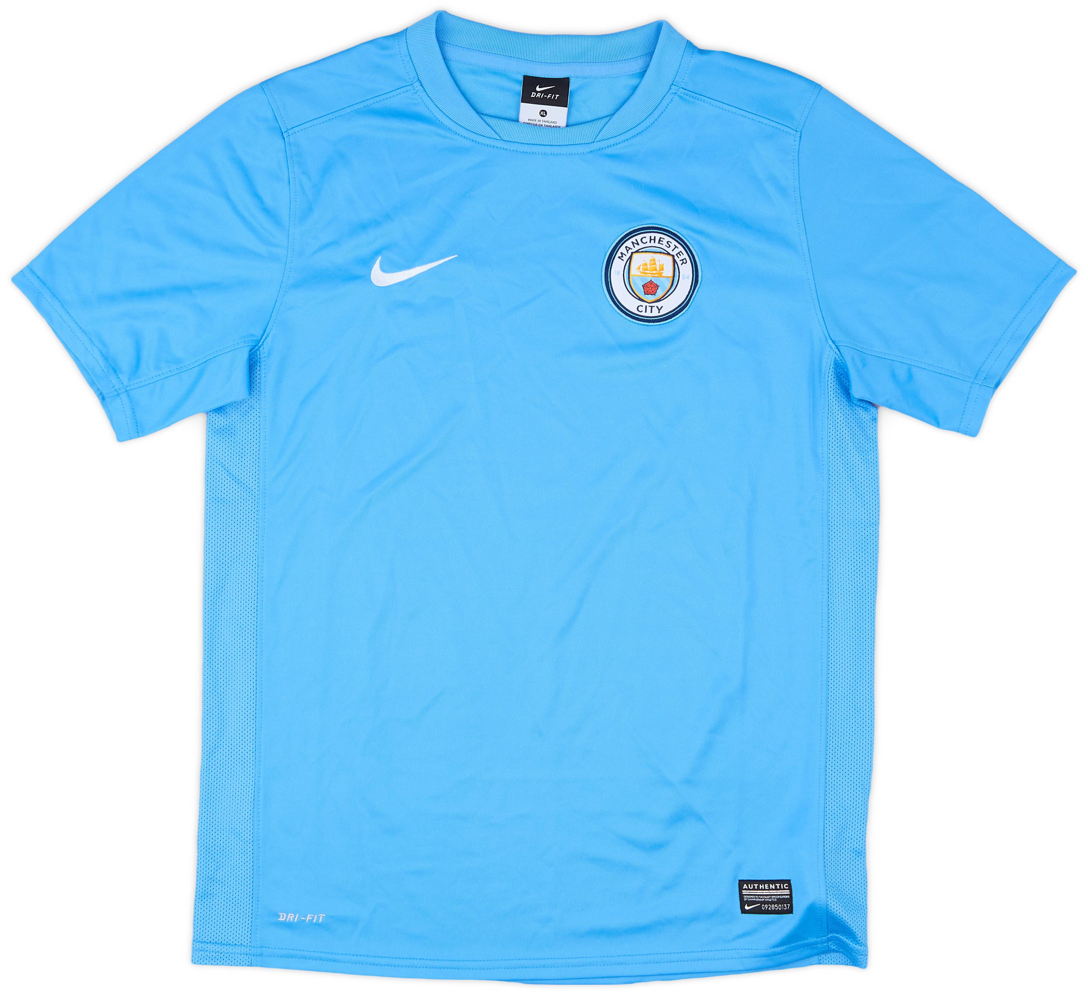 2015-16 Manchester City Nike Training Shirt - 9/10 - (XL.Boys)