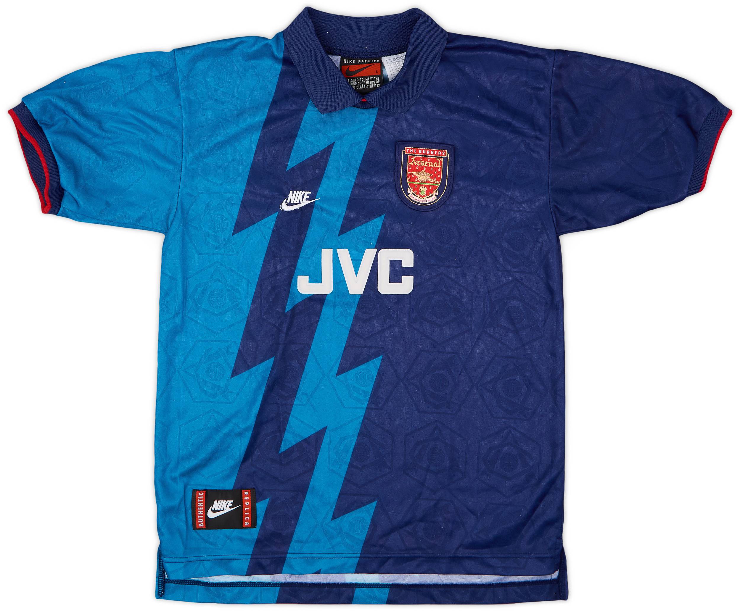 1995-96 Arsenal Away Shirt - 8/10 - (L.Boys)