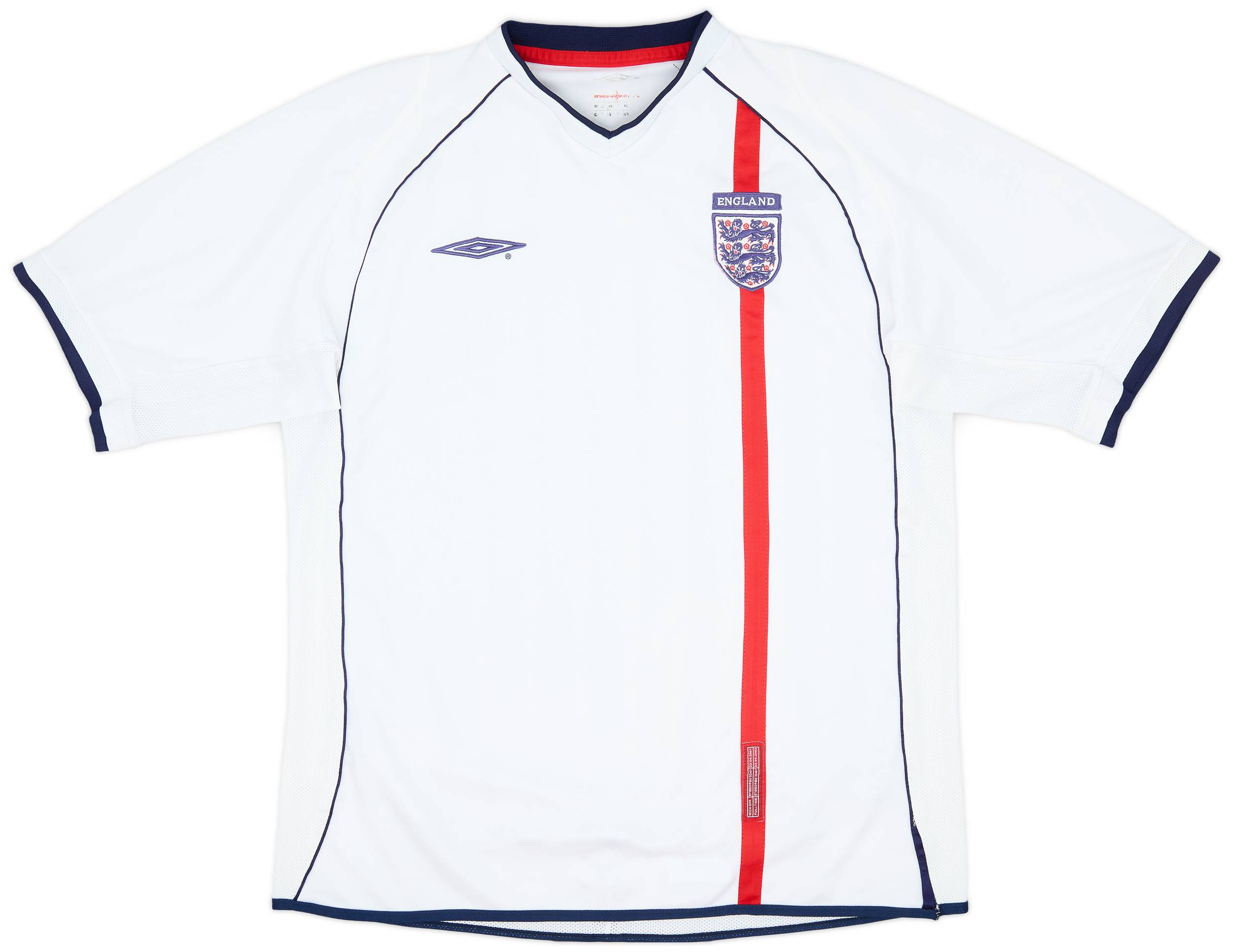 ENGLAND 2003/2004/2005 HOME FOOTBALL SHIRT JERSEY UMBRO