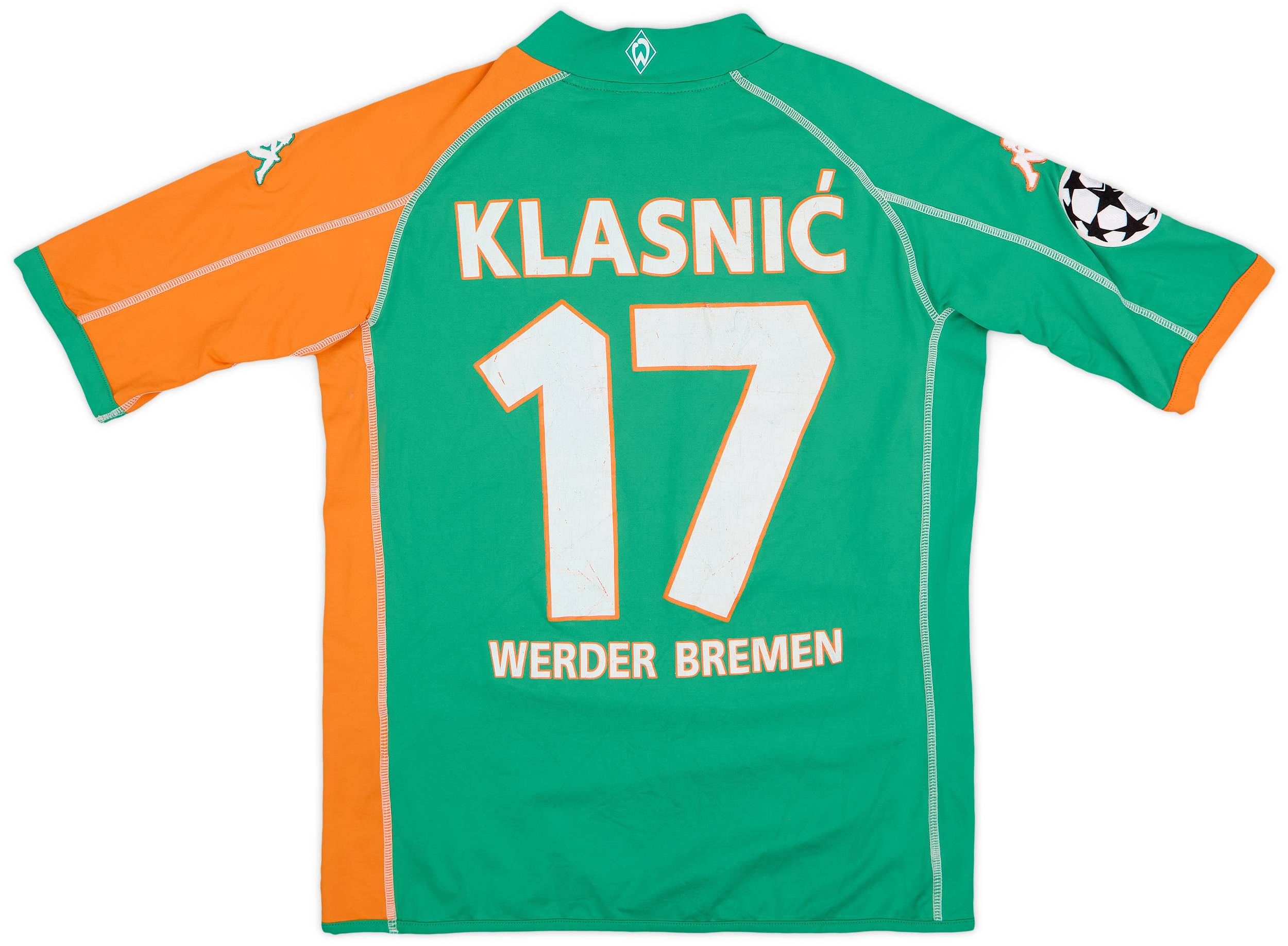 2005-06 Werder Bremen Home Shirt Klasnic #17 - 6/10 - (M)
