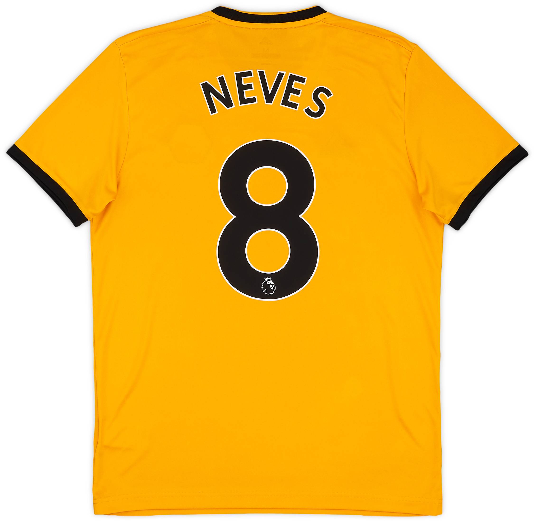 2018-19 Wolves Home Shirt Neves #8 - 8/10 - (M)
