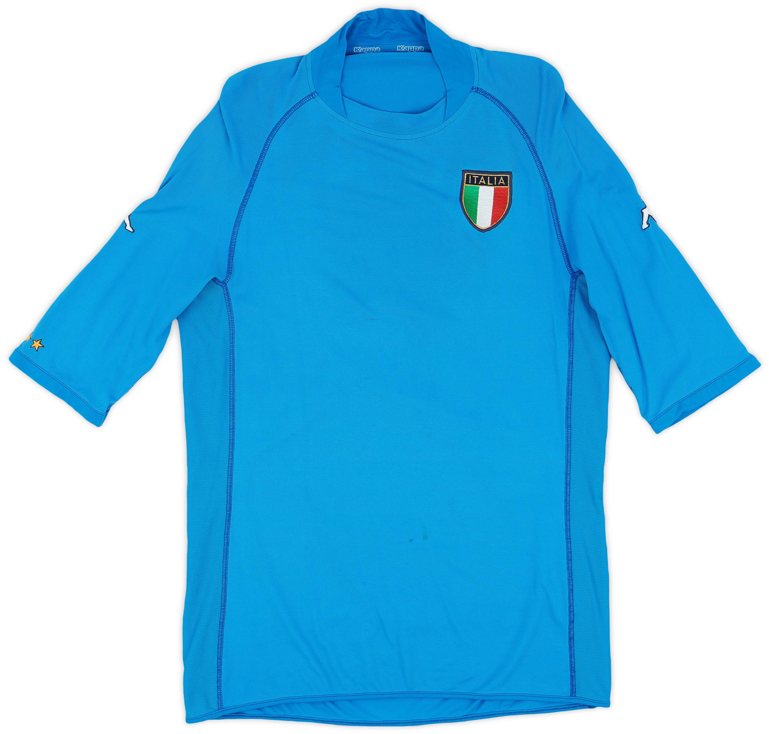 2002 Italy Home Shirt - 4/10 - (XL)