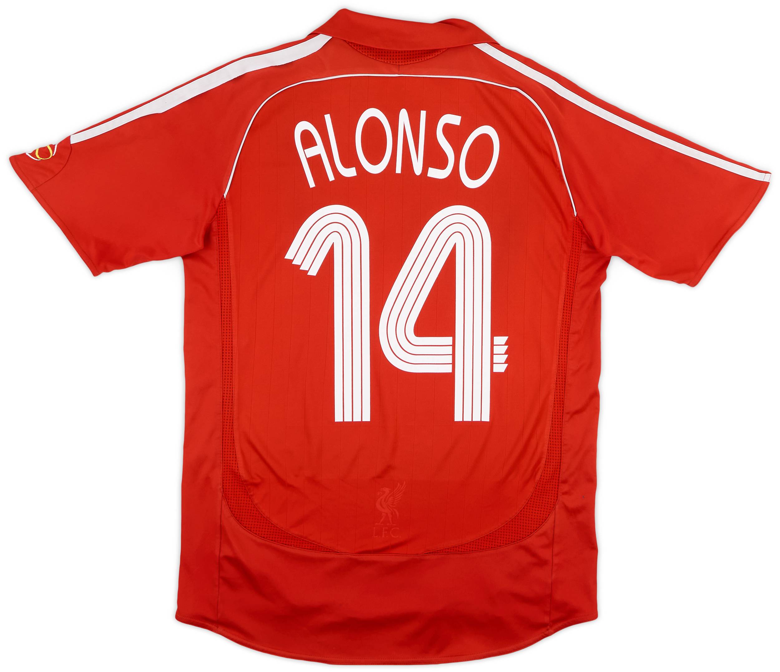 2006-08 Liverpool Home Shirt Alonso #14 - 5/10 - (S)