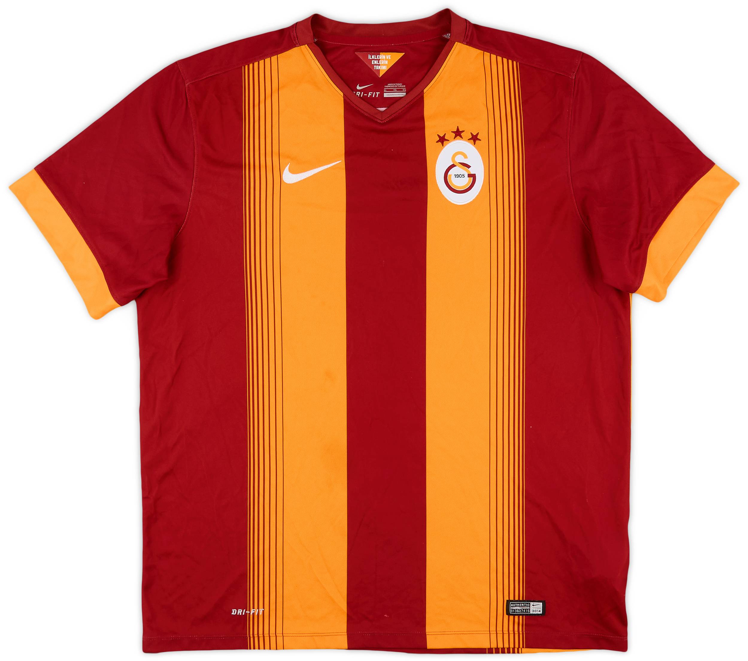 2014-15 Galatasaray Home Shirt - 6/10 - (XL)