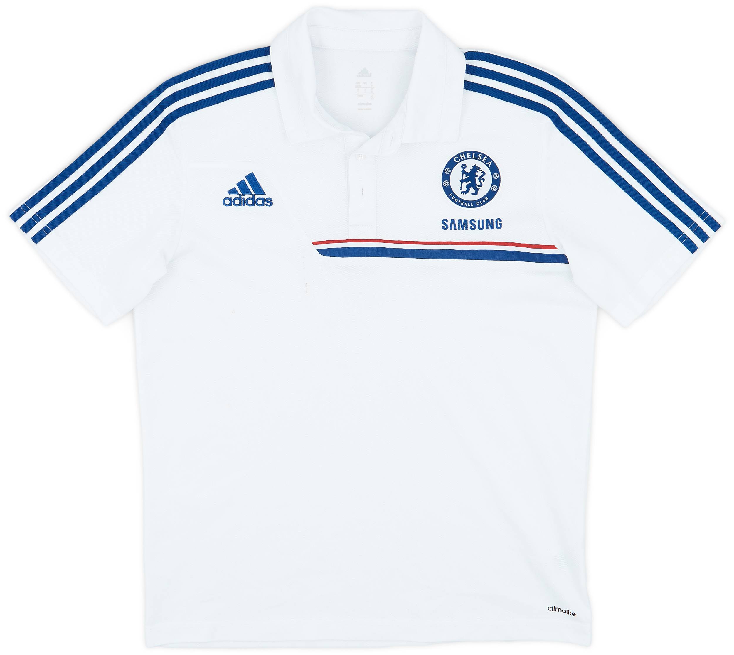 2013-14 Chelsea adidas Polo Shirt - 7/10 - (L)