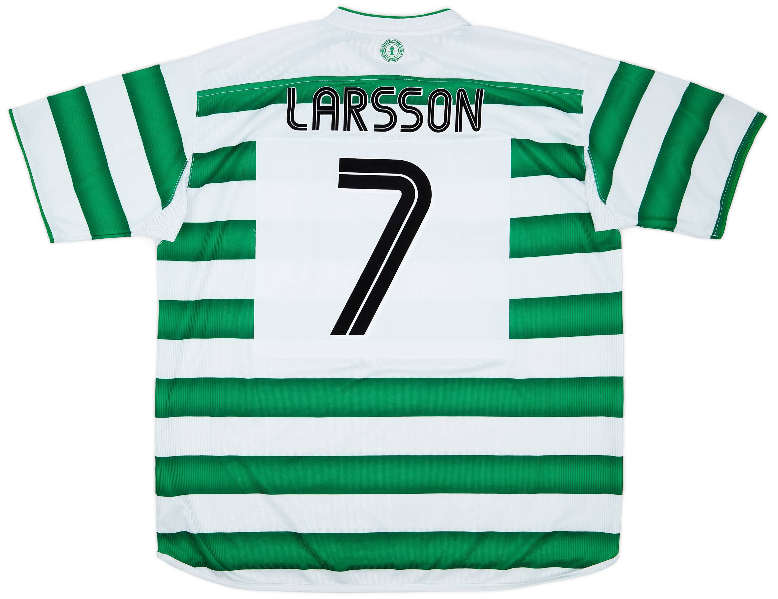 2003-04 Celtic Home Shirt Larsson #7 - 8/10 - (XXL)