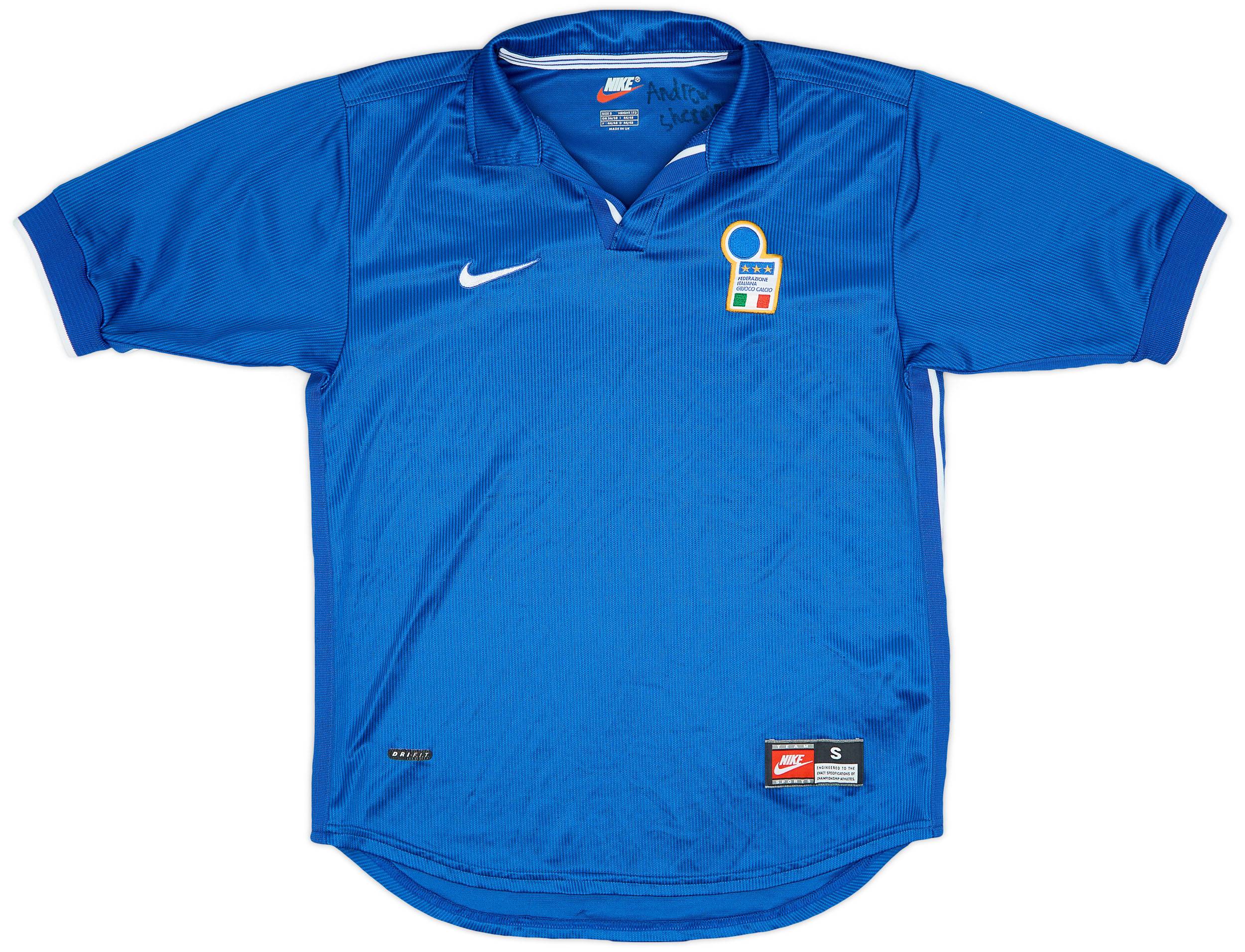 1997-98 Italy Home Shirt - 9/10 - (S)
