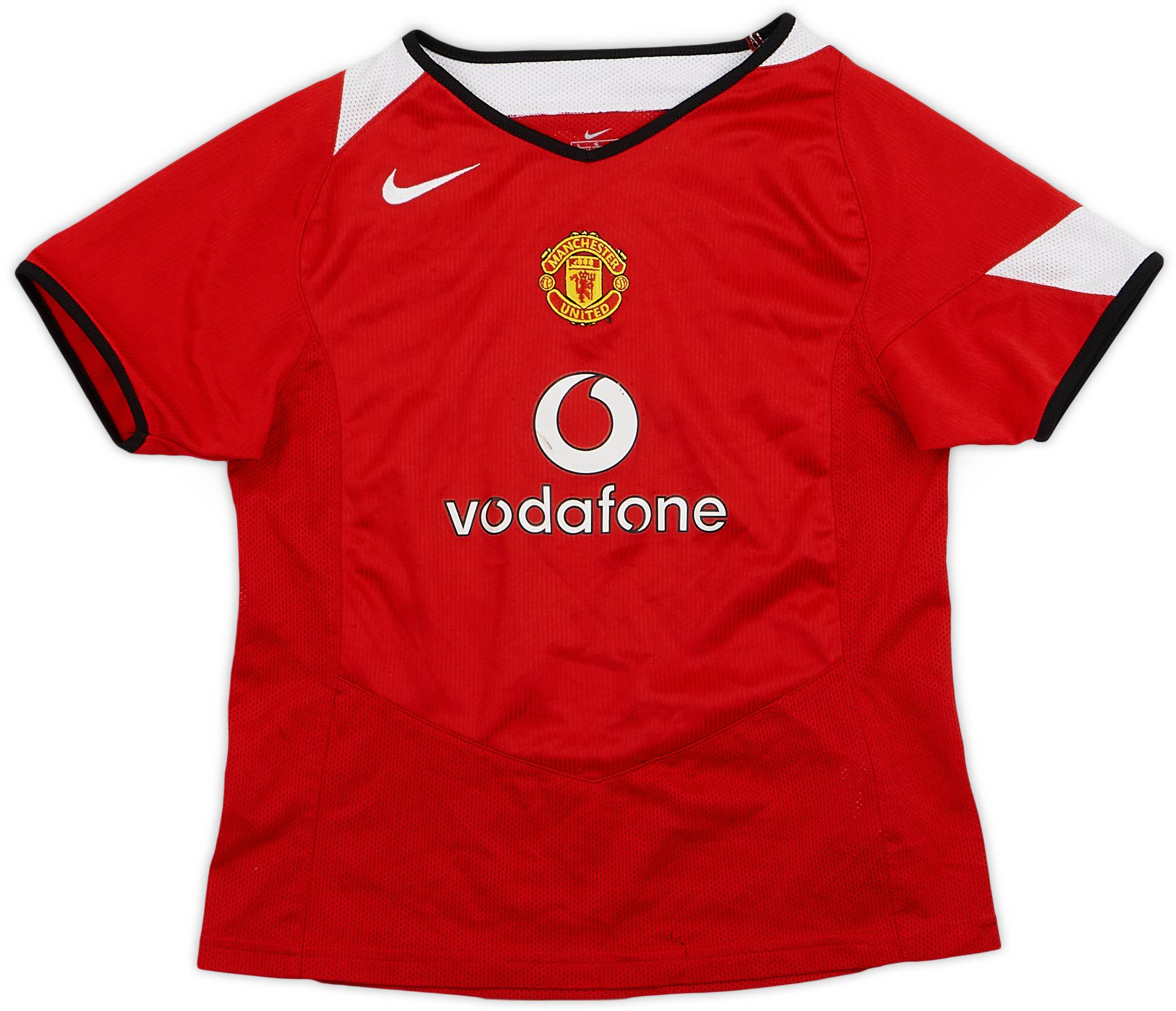 2004-06 Manchester United Home Shirt - 8/10 - (L.Infant)