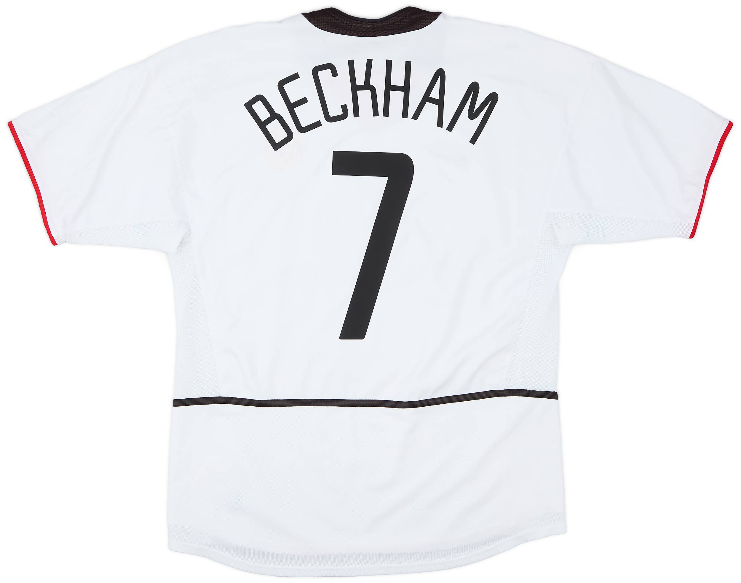2002-03 Manchester United Away Shirt Beckham #7 - 7/10 - (L)