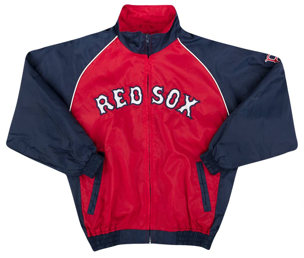 Majestic red sox jacket deals