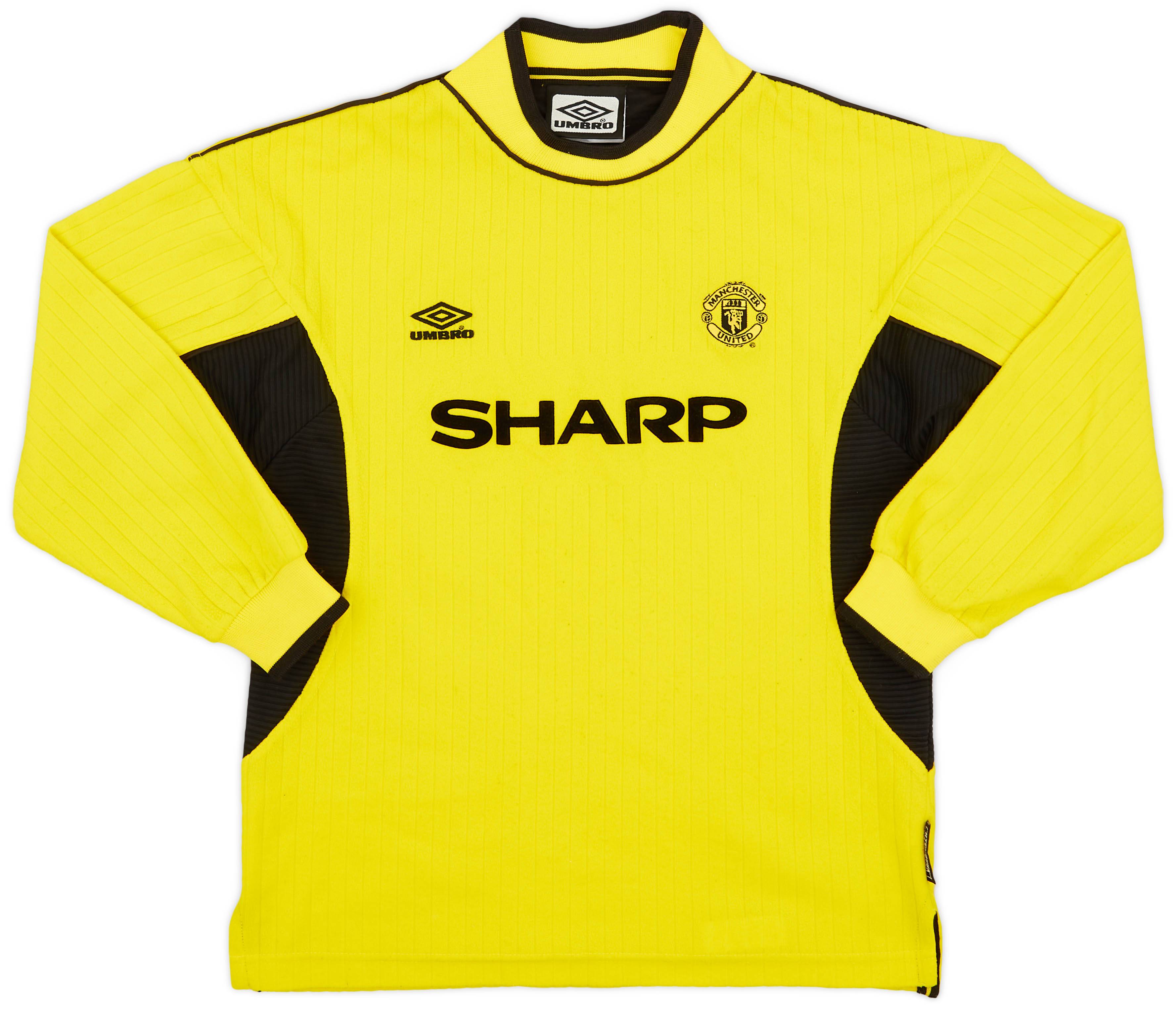 1999-00 Manchester United GK Shirt - 8/10 - (M.Boys)