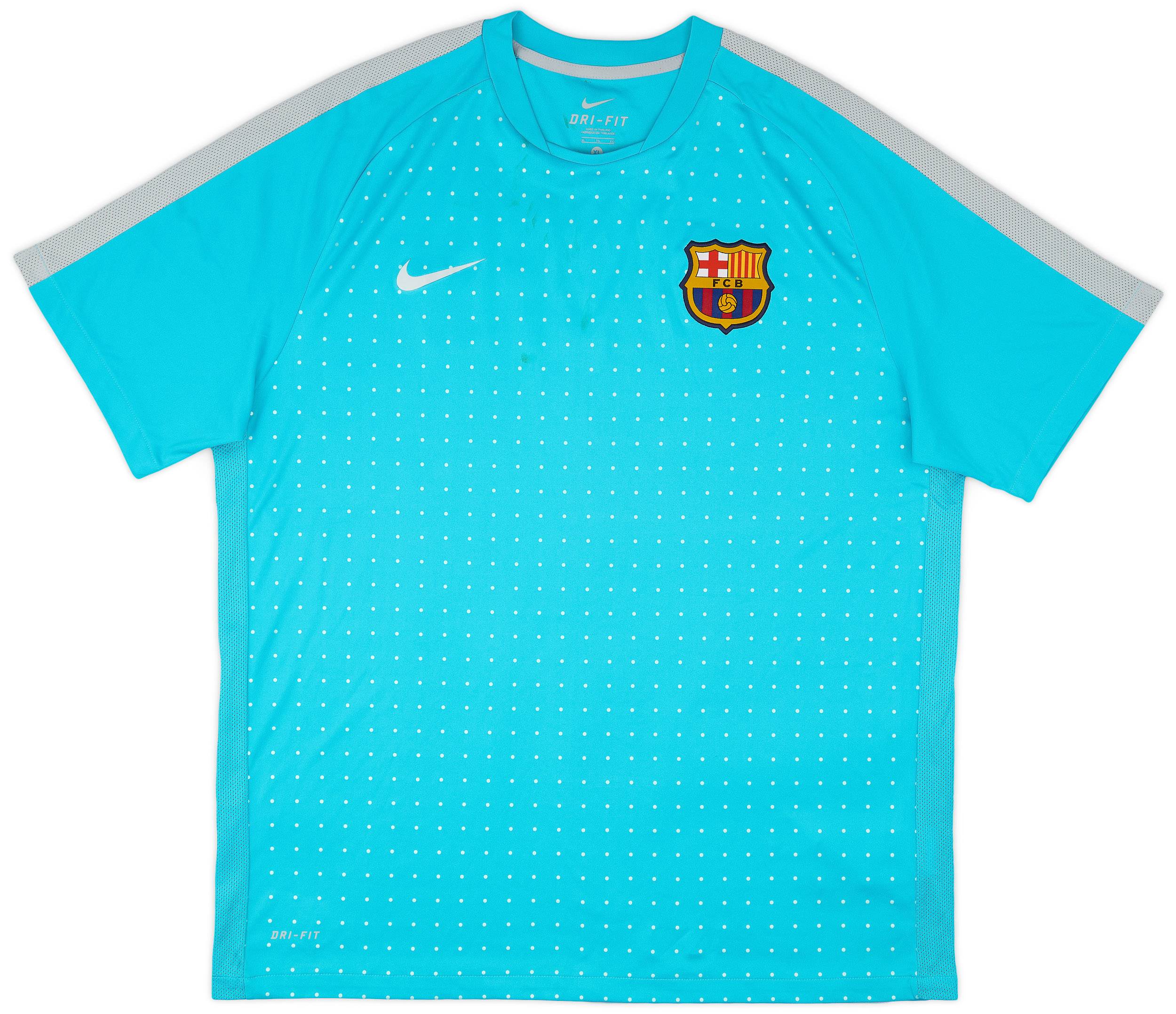 2011-12 Barcelona Nike Training Shirt - 6/10 - (XL)