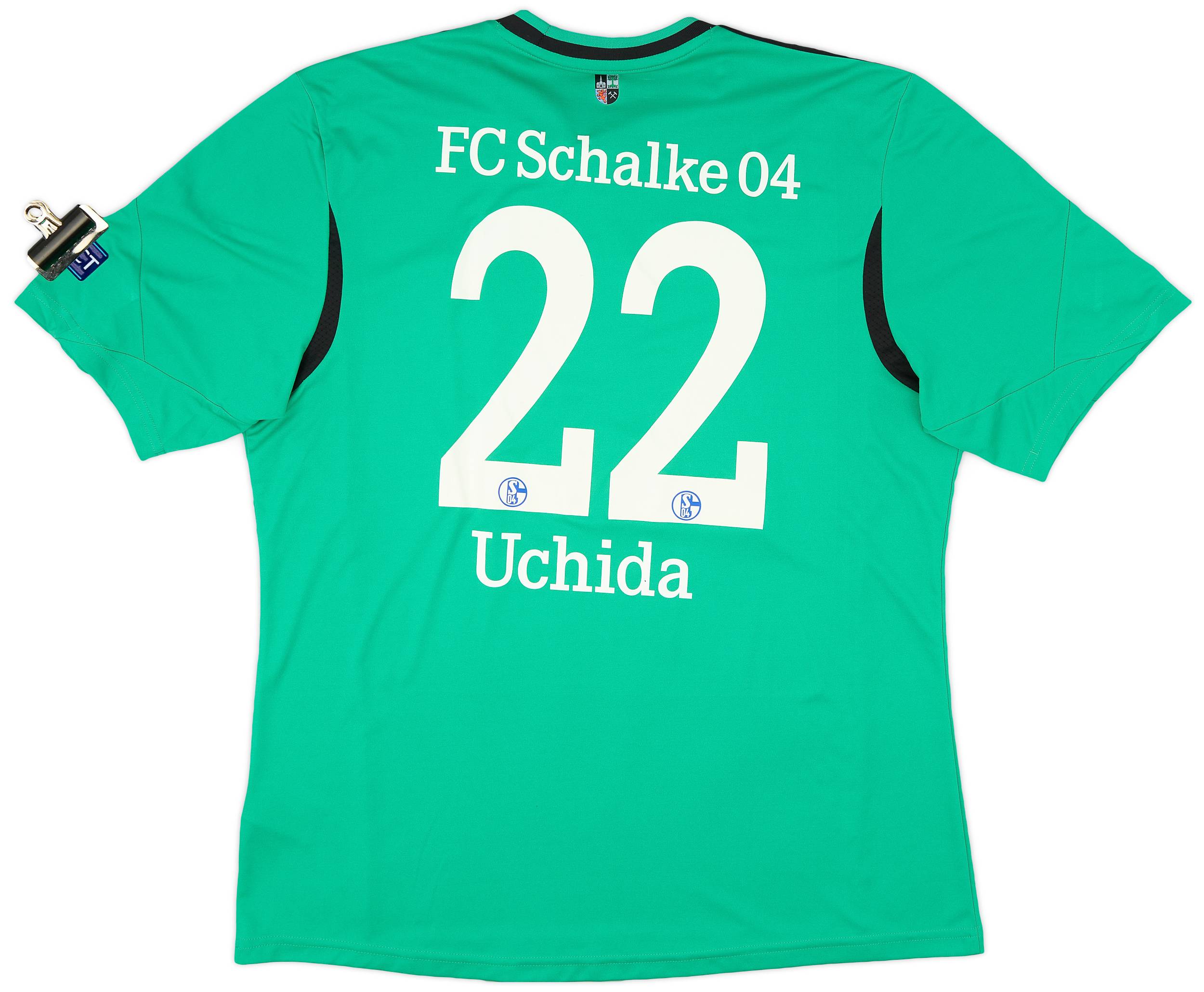 FC Schalke 04 13/14 #22 UCHIDA Awaykit Nameset Printing