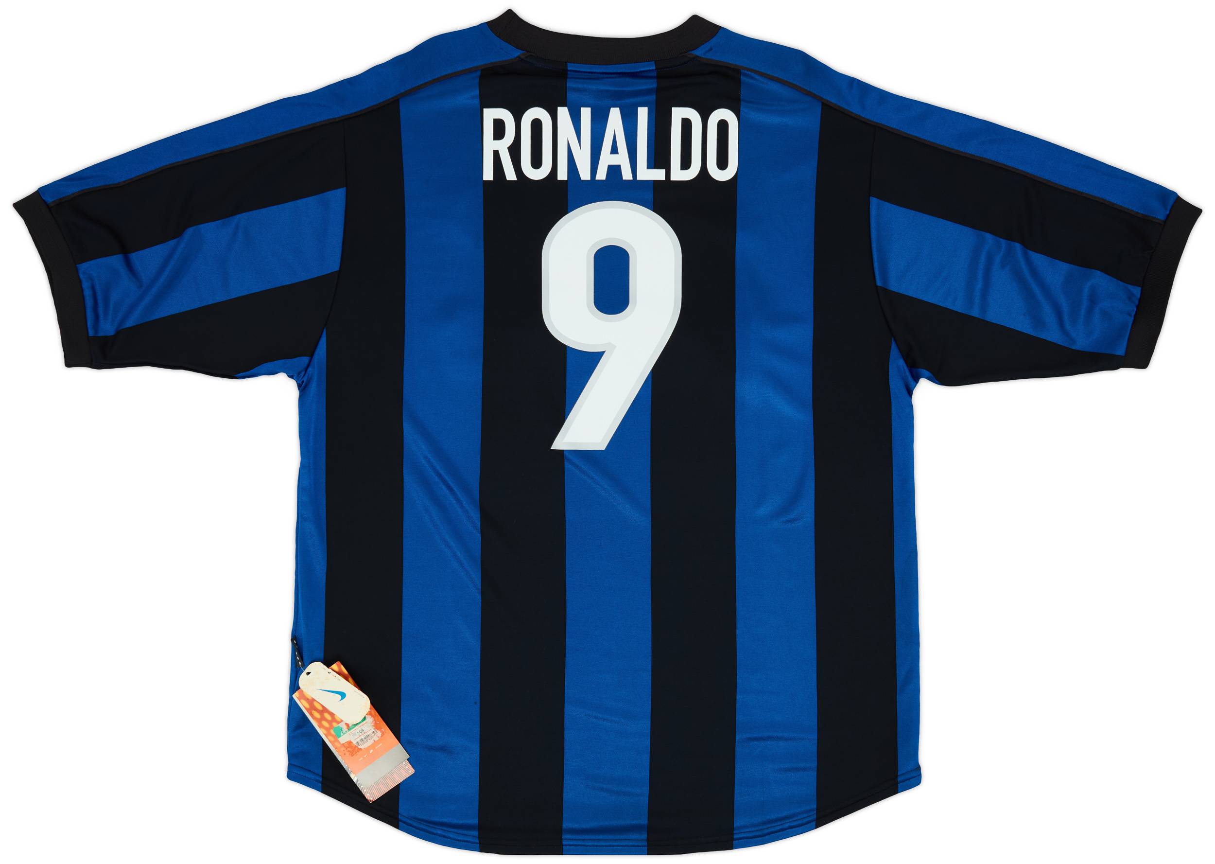 1999-00 Inter Milan Home Shirt Ronaldo #9 (XL)