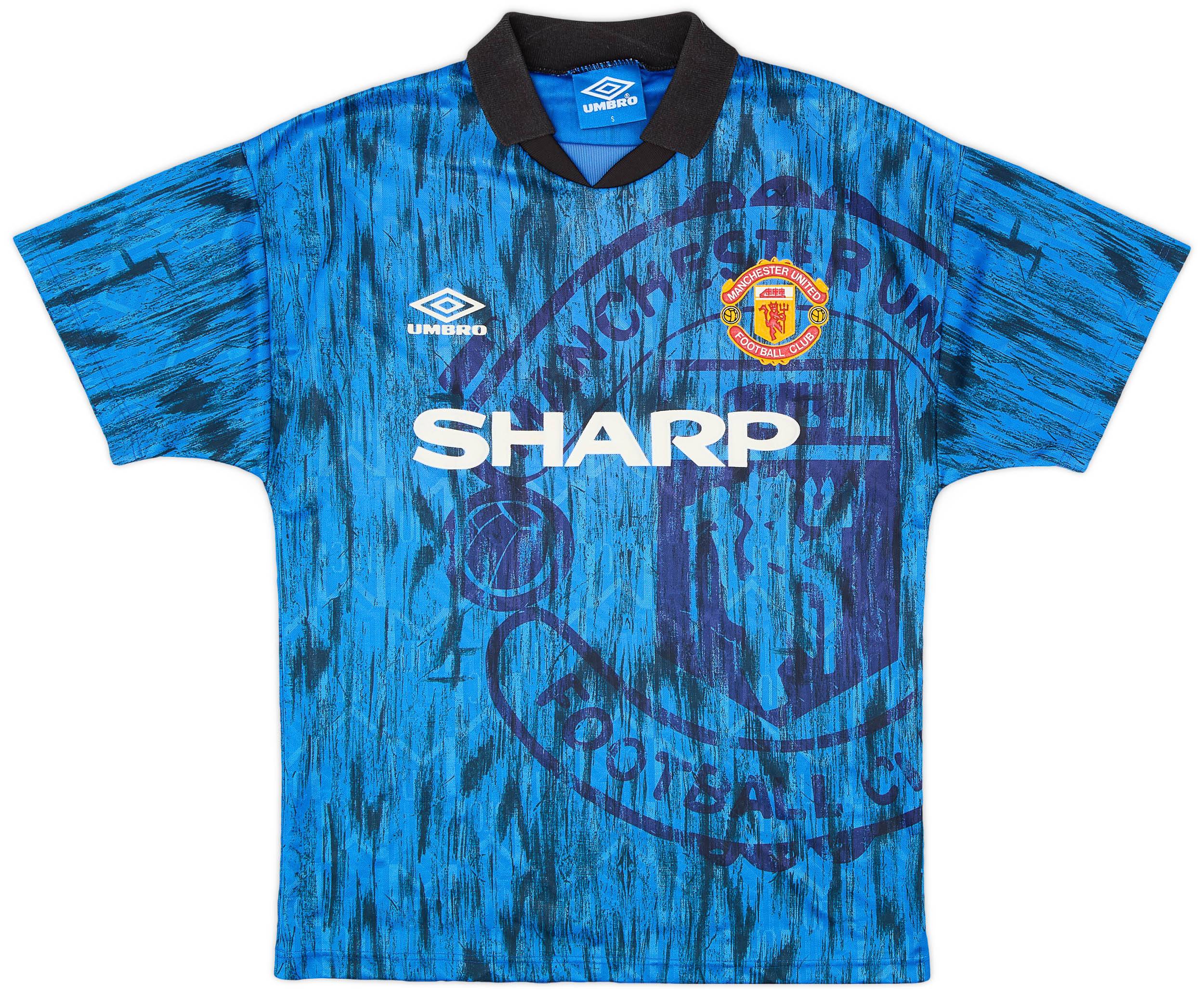 1992-93 Manchester United Away Shirt - 9/10 - (S)