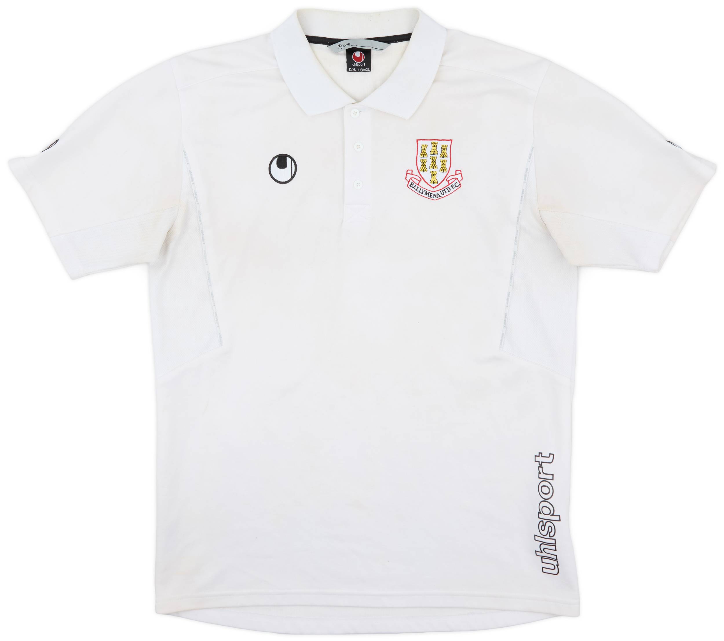 2010s Ballymena Uhlsport Polo Shirt - 5/10 - (XL)