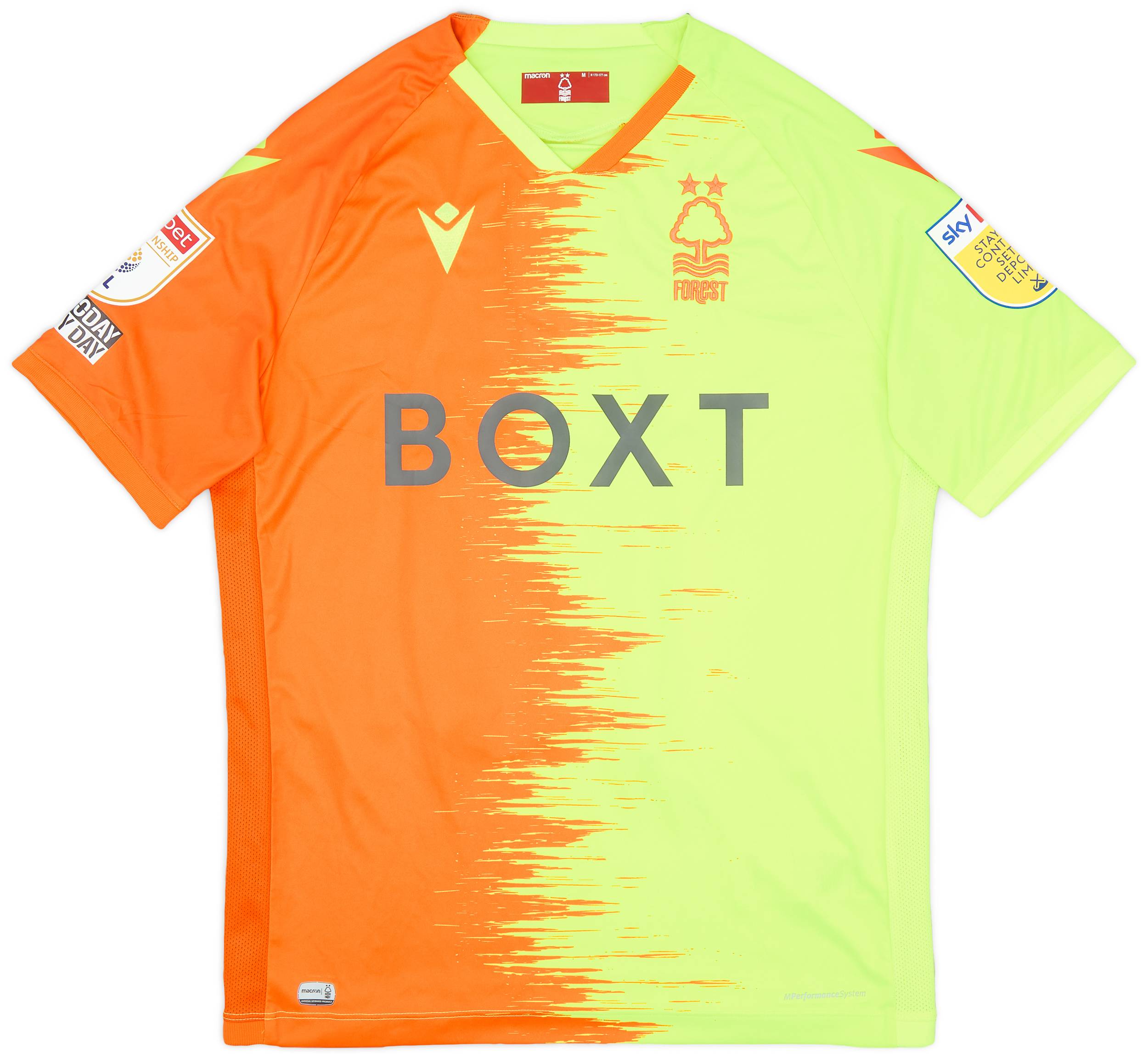 2021-22 Nottingham Forest Match Issue Third Shirt Carvalho #10