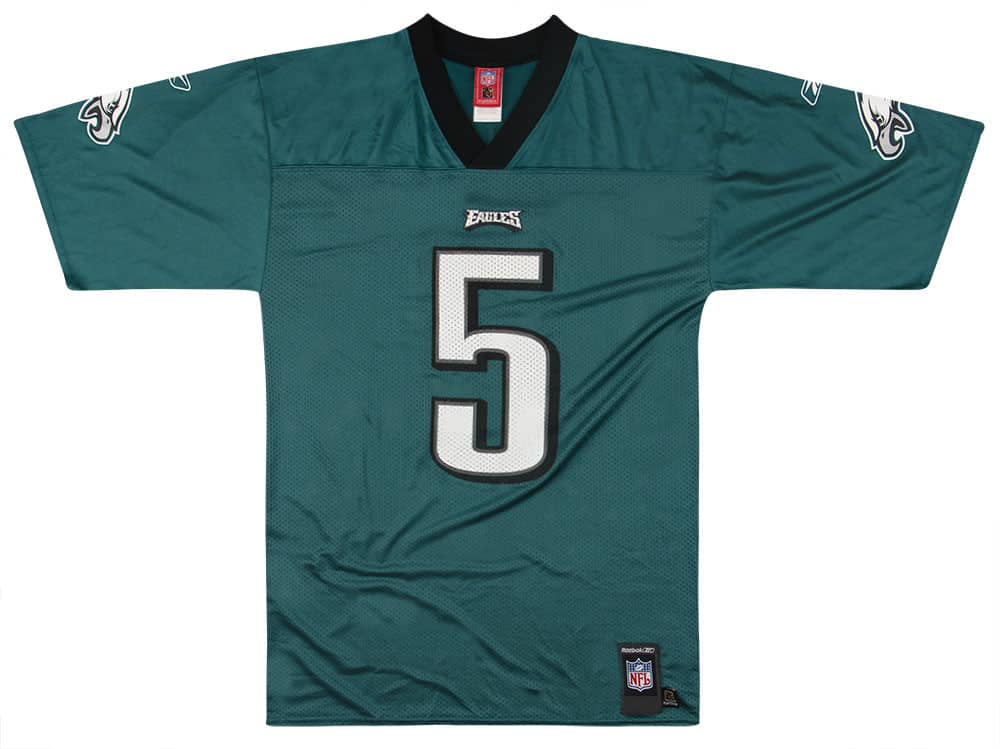 2005-06 Philadelphia Eagles McNabb #5 Reebok Replica Jersey (Home) XXL