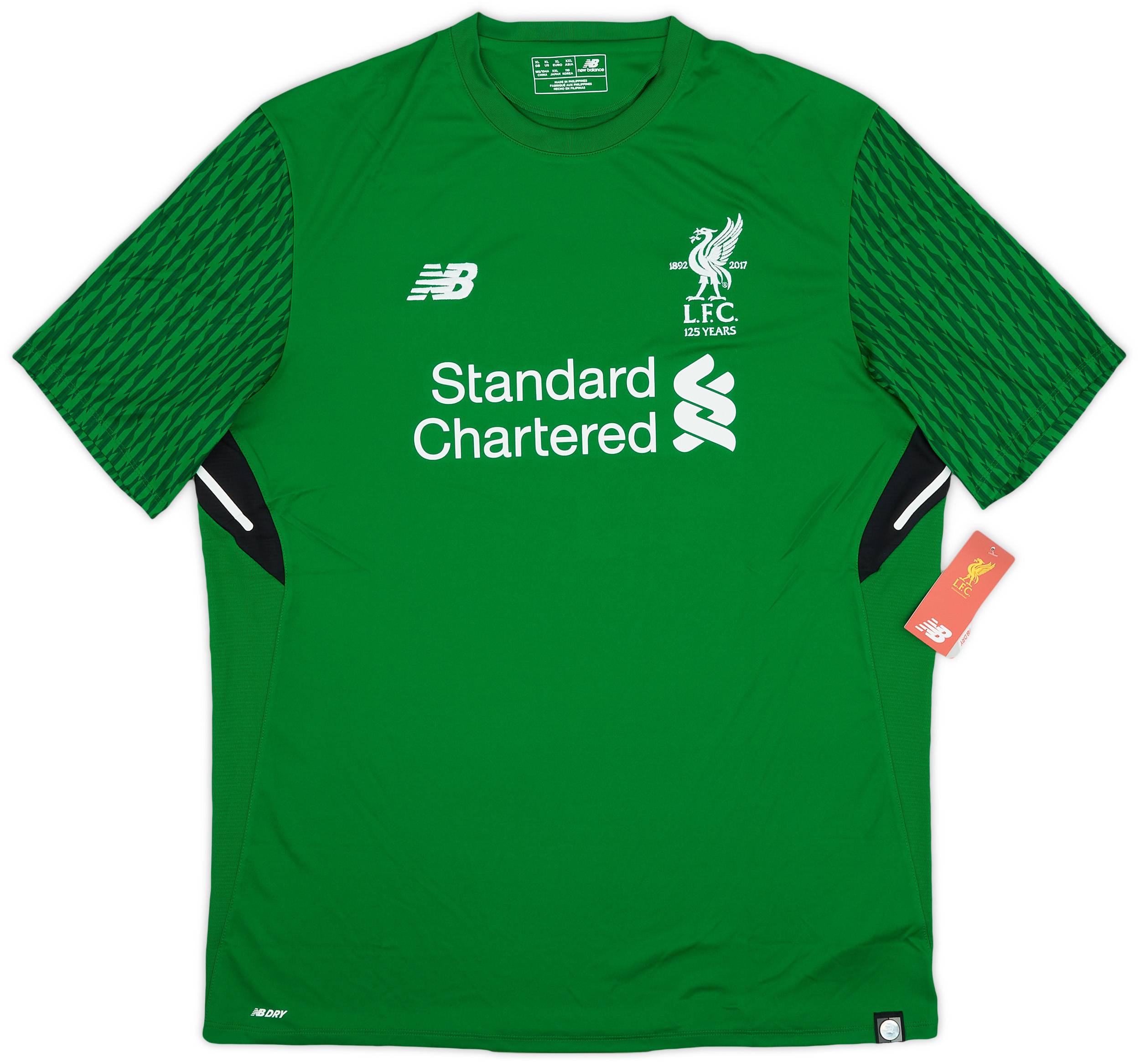 2017 18 Liverpool 125 Years GK Shirt XL