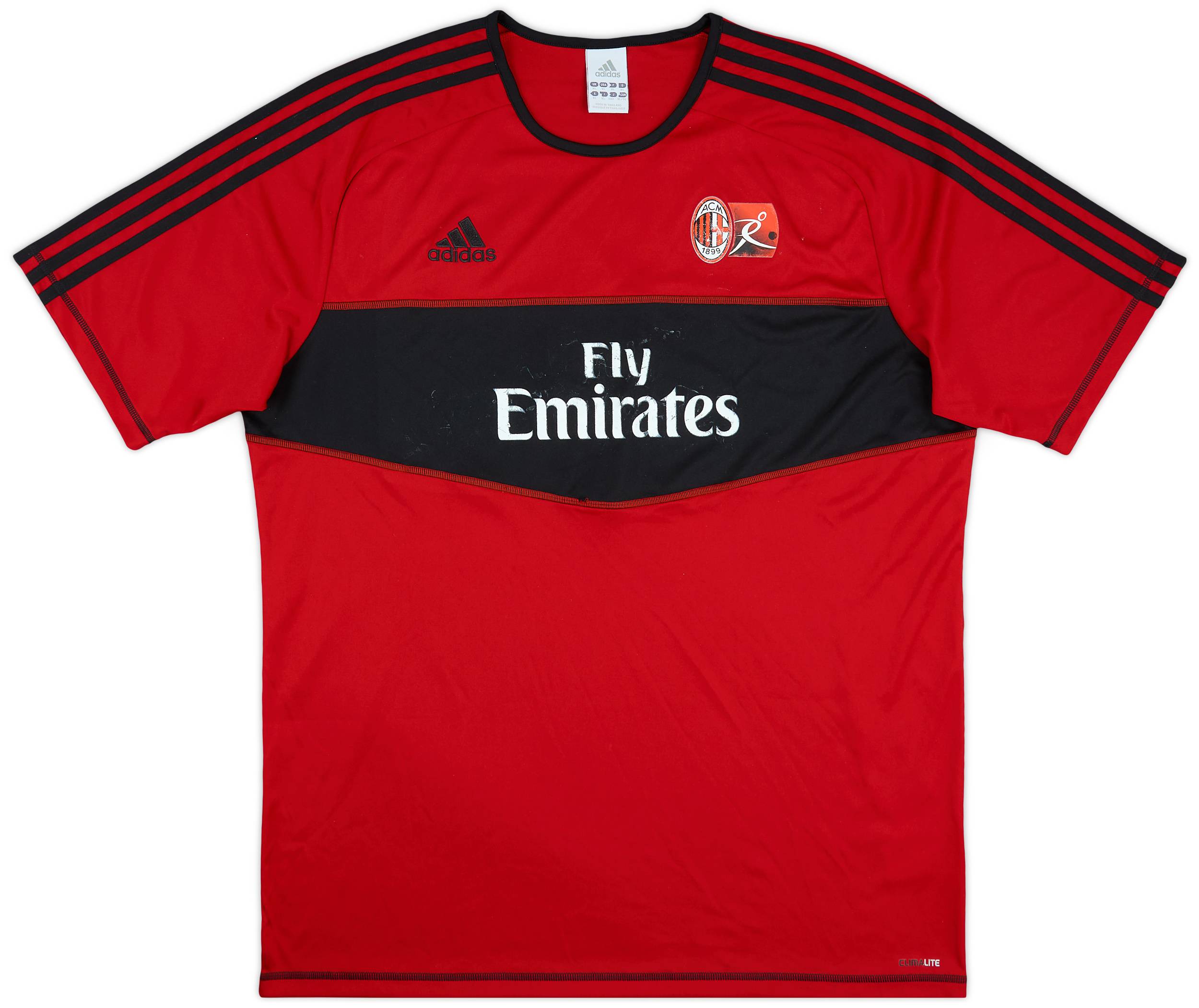 2013-14 AC Milan adidas Youth Academy Training Shirt - 5/10 - (XL)