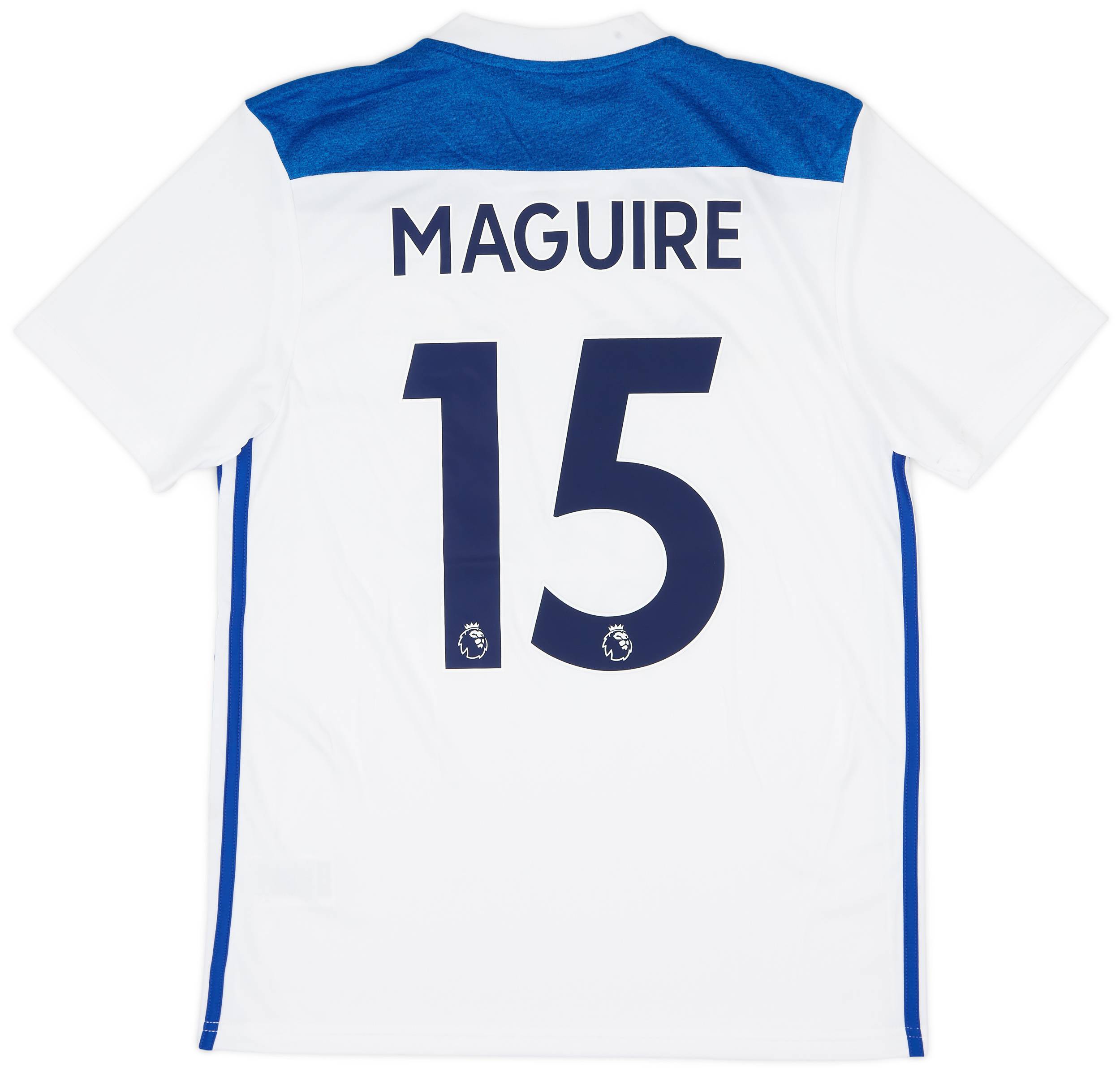 2018-19 Leicester Third Shirt Maguire #15 (S)