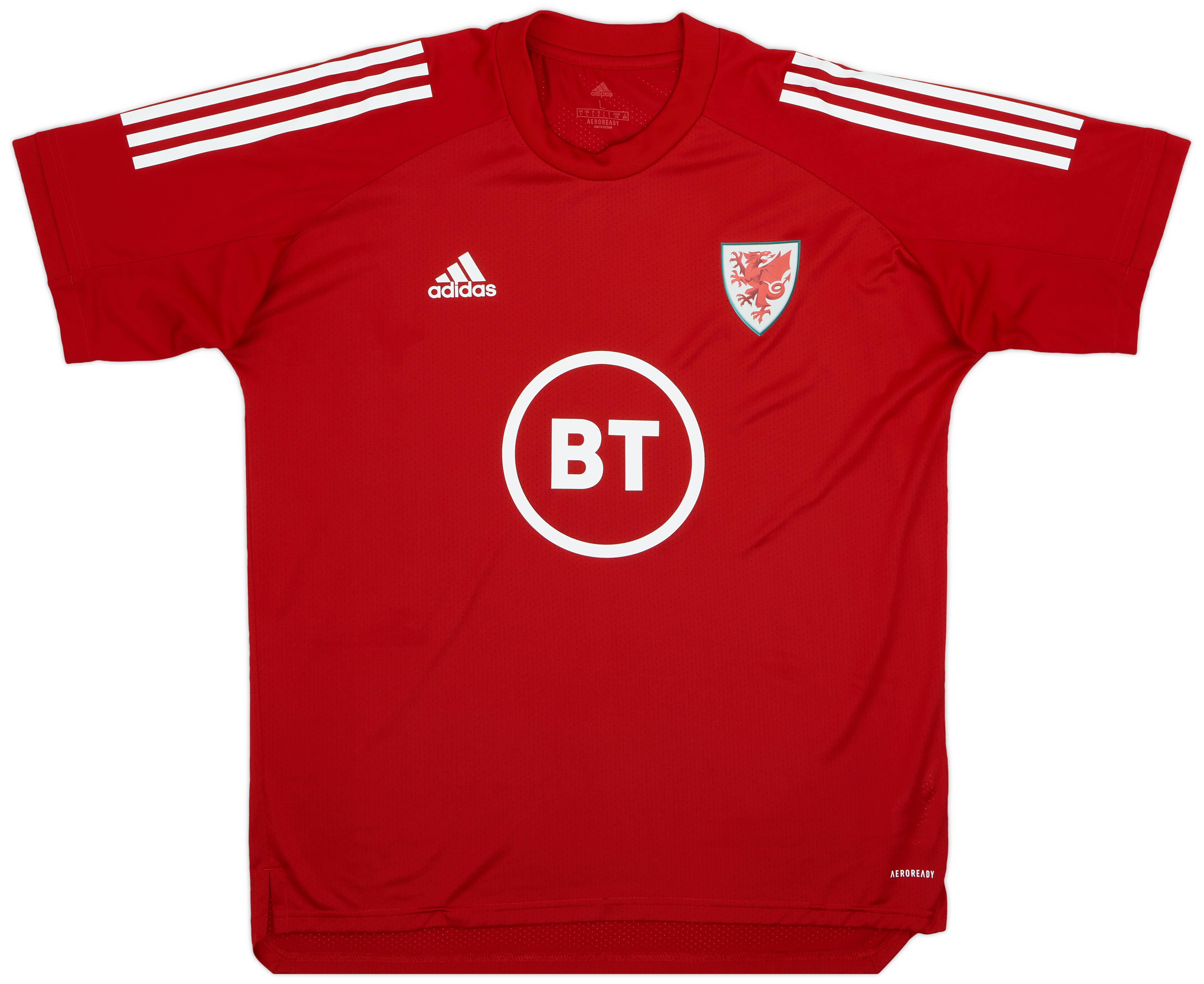 2020-21 Wales adidas Training Shirt - 7/10