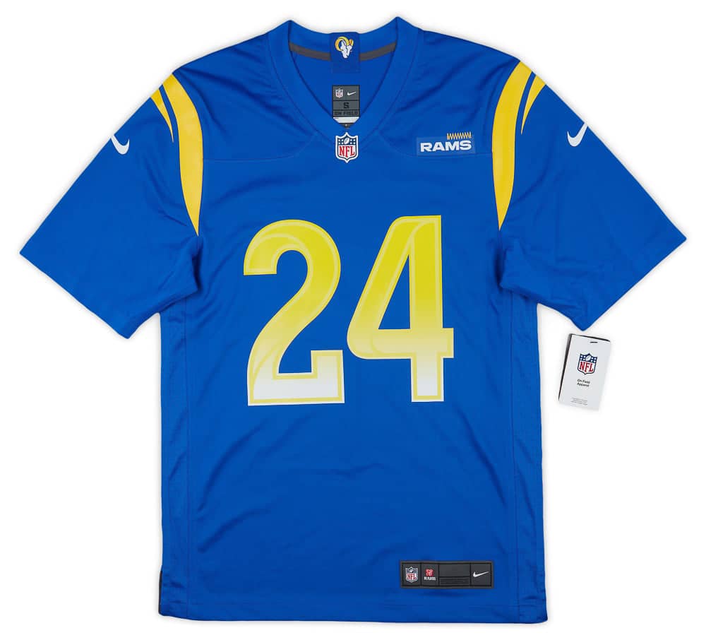 Men's Nike Royal Los Angeles Rams Custom Game Jersey