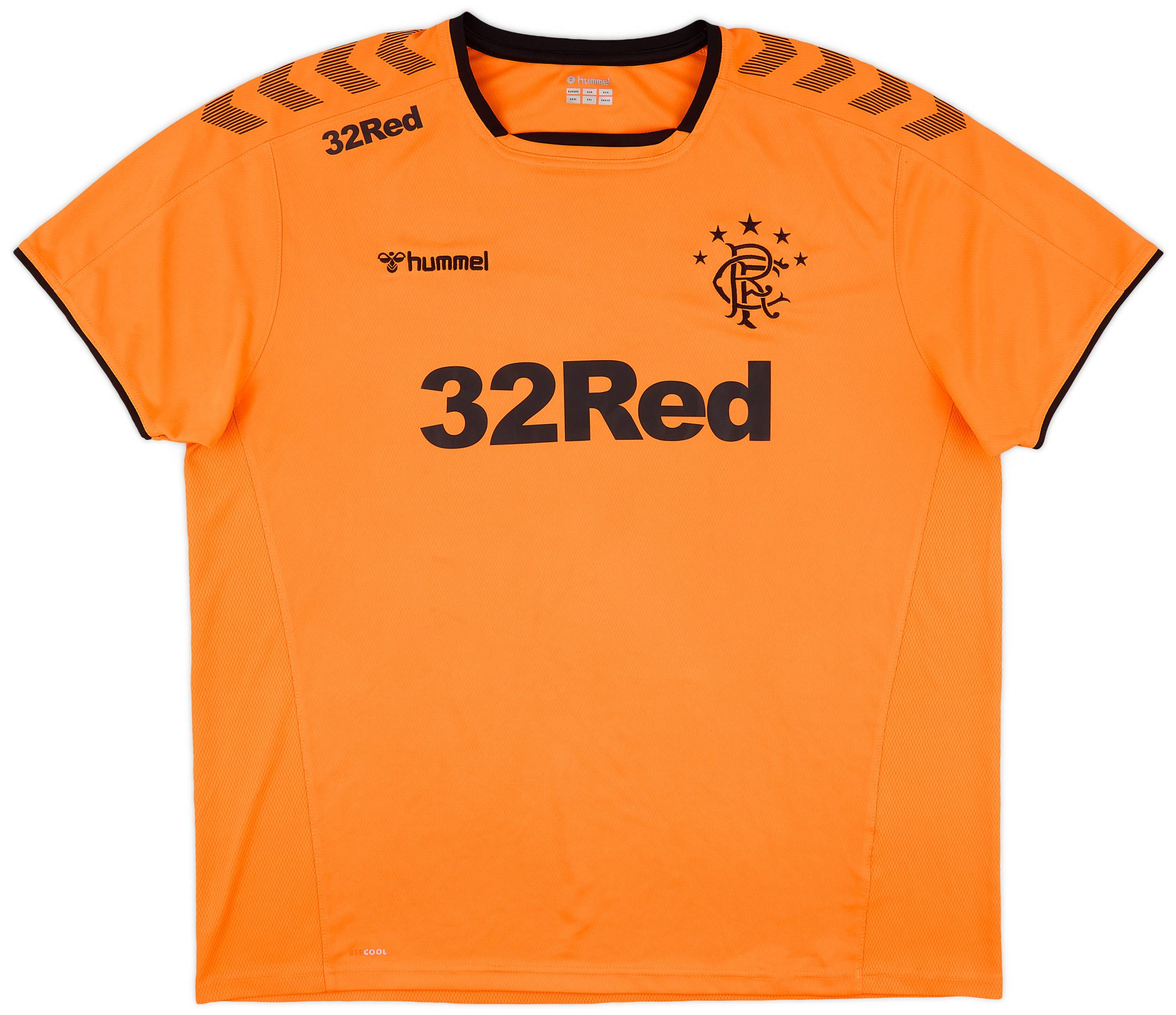 2018-19 Rangers Hummel Training Shirt - 8/10 - (XXL)