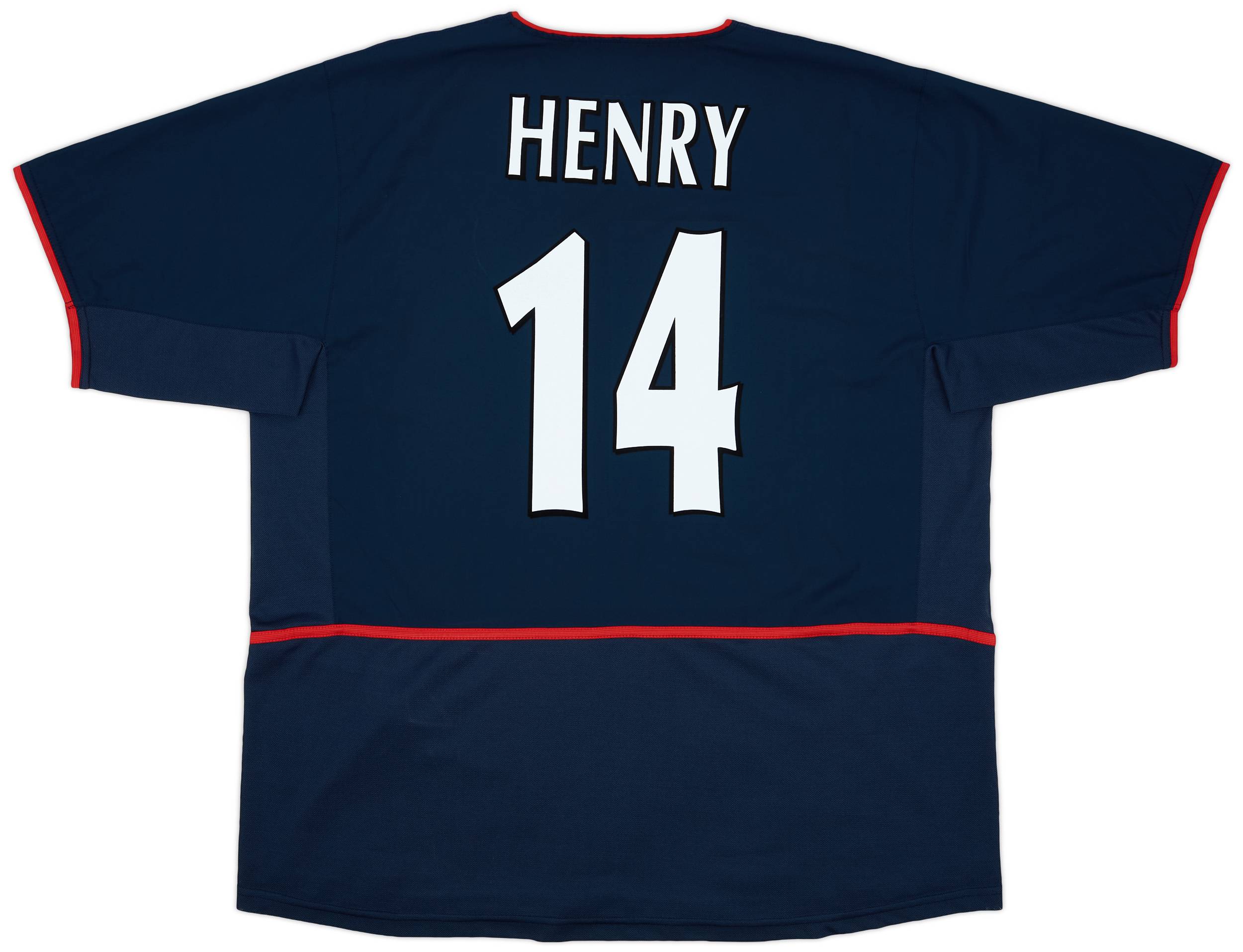 2002-04 Arsenal Away Shirt Henry #14 - 8/10 - (XXL)