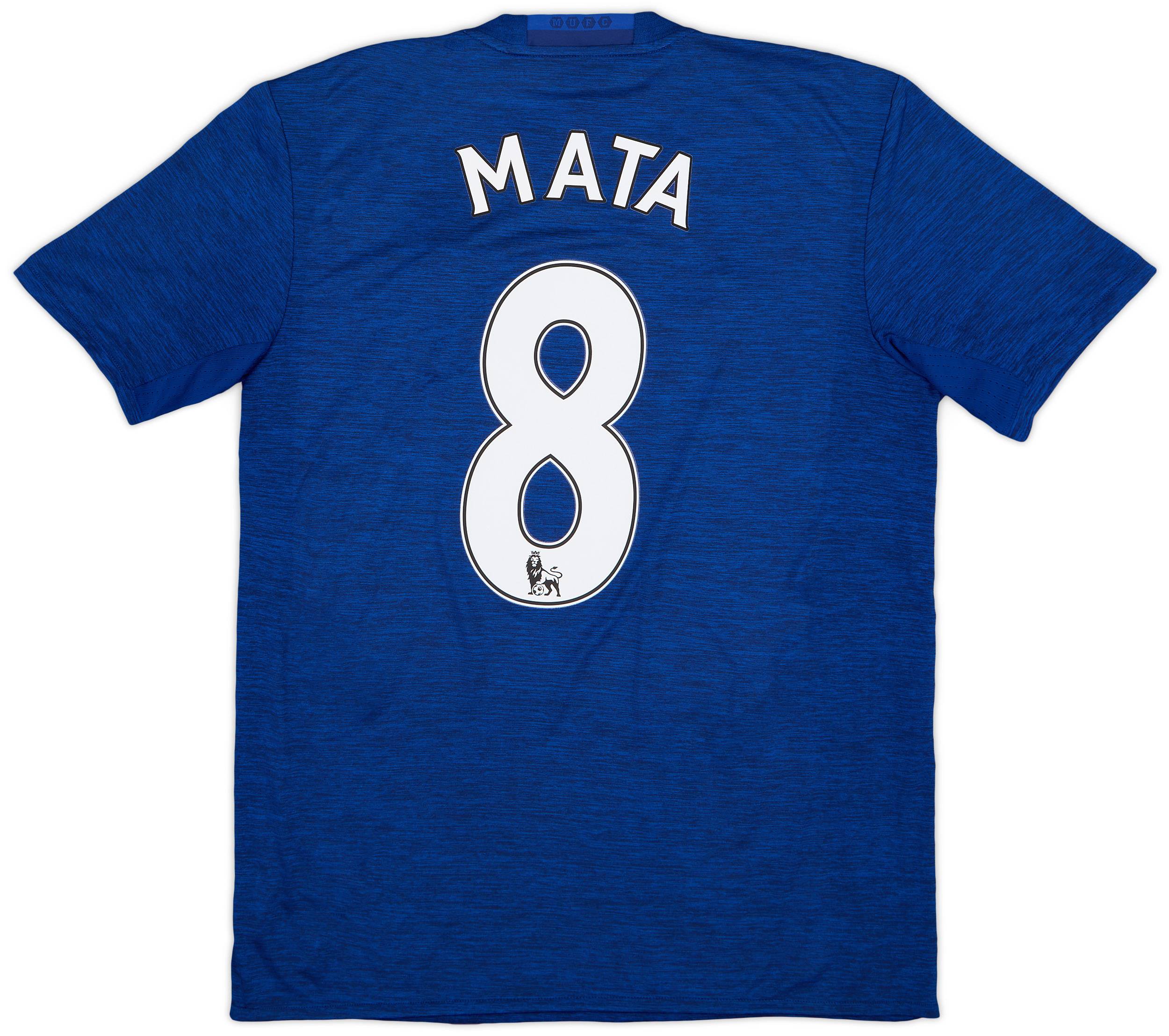 2016-17 Manchester United Away Shirt Mata #8 - 9/10 - (L)