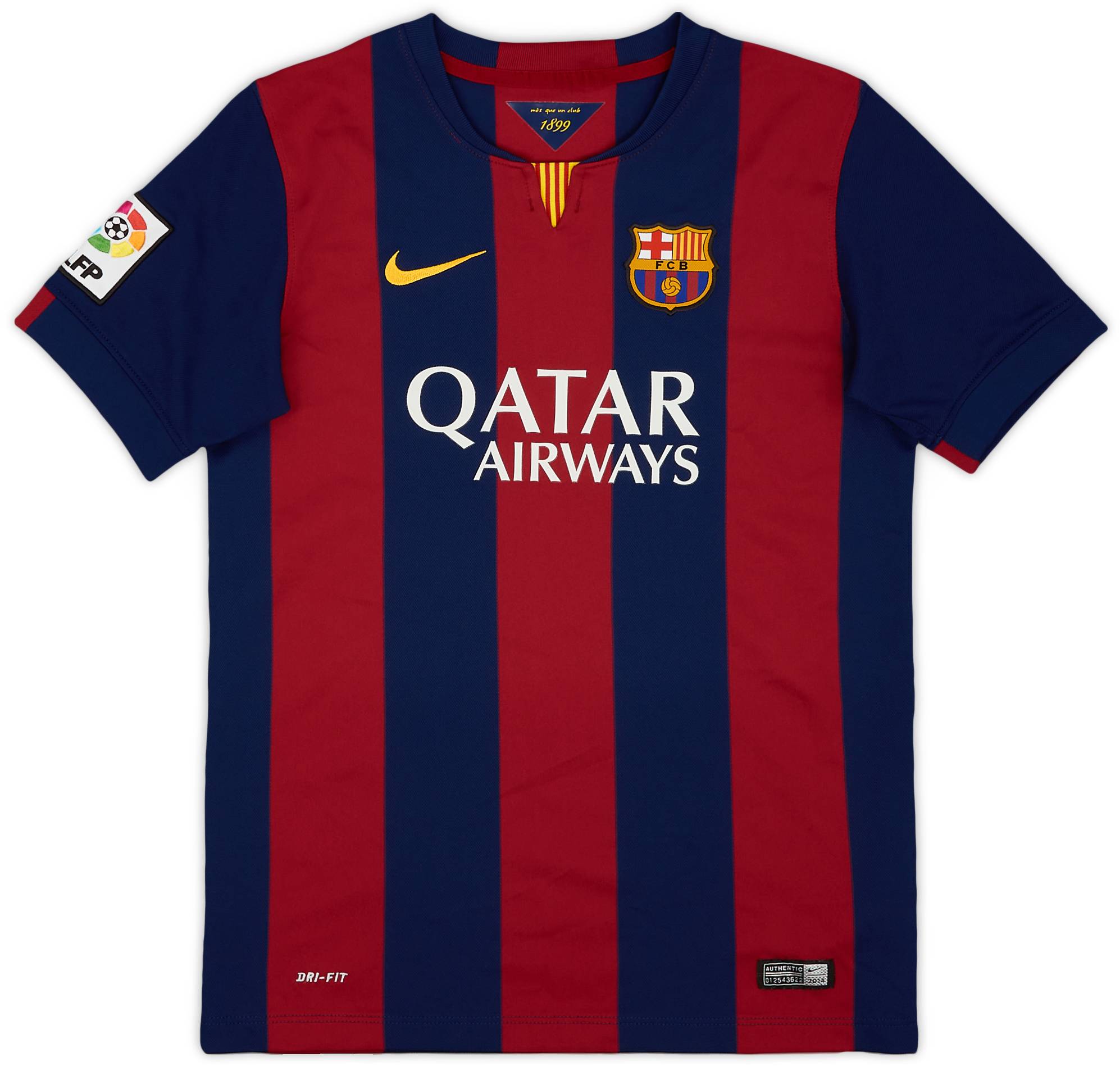2014-15 Barcelona Home Shirt - 9/10 - (L.Boys)