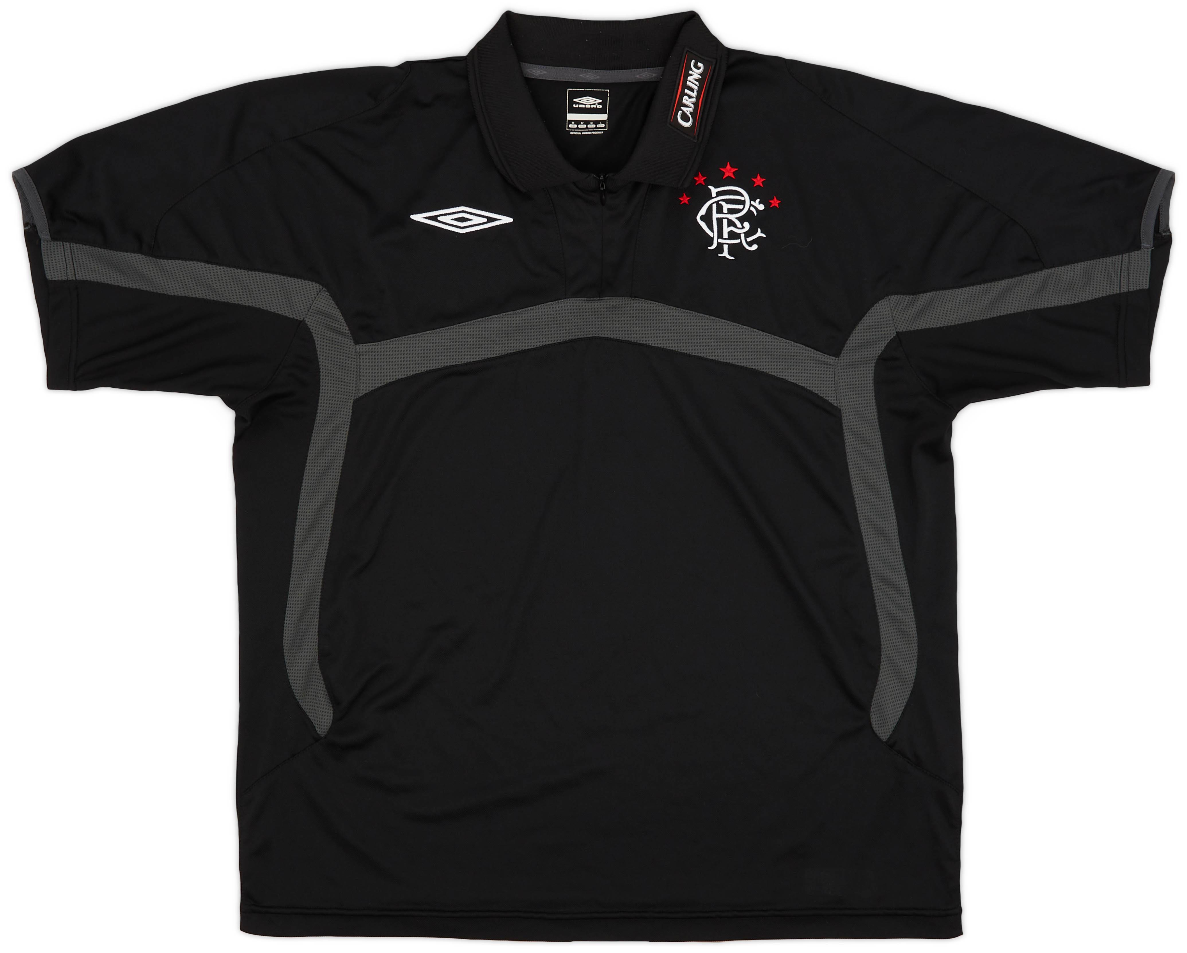 2008-09 Rangers Umbro 1/4 Zip Training Shirt - 9/10 - (M)