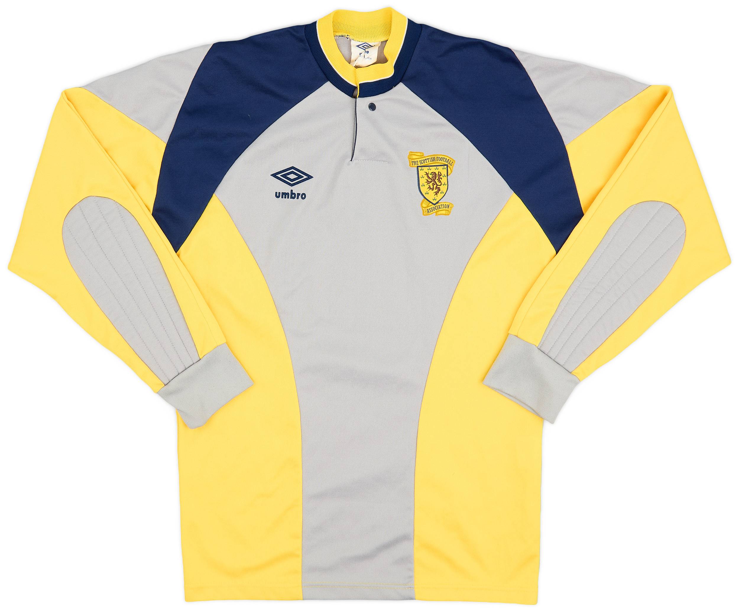 1990-92 Scotland GK Shirt - 8/10 - (S)