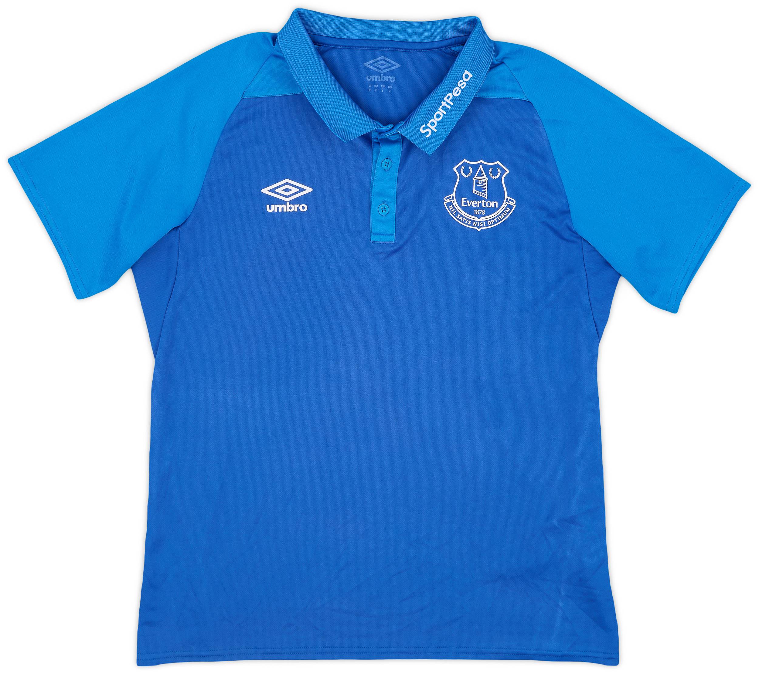 2019-20 Everton Umbro Polo Shirt - 10/10 - (M)