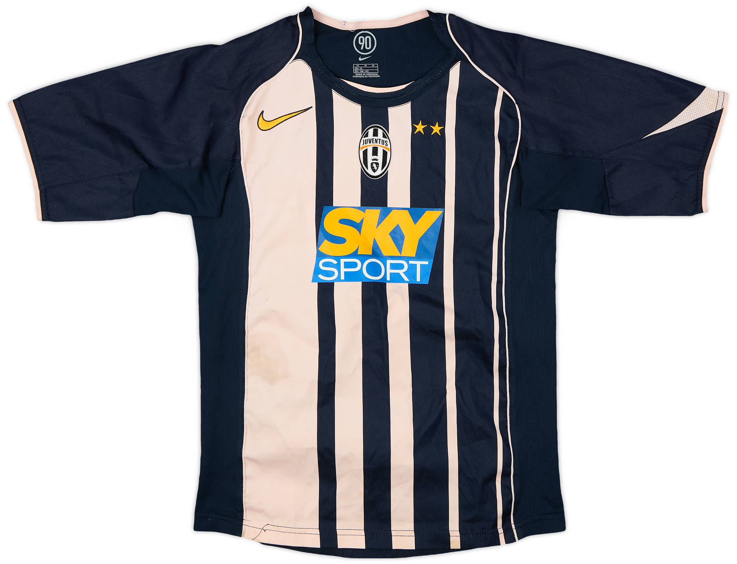 2004-05 Juventus Away Shirt - 5/10 - (M.Boys)