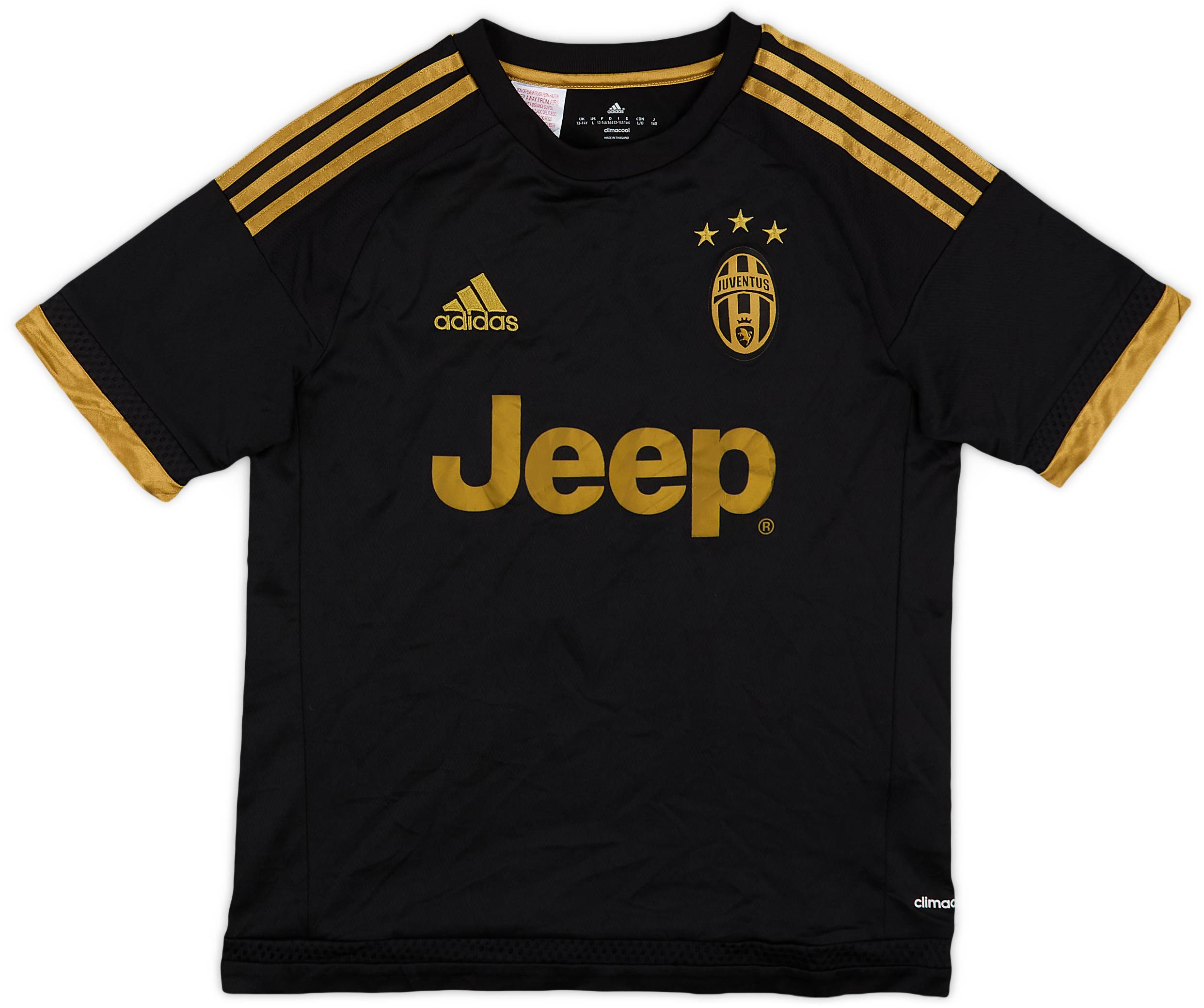 2015-16 Juventus Third Shirt - 8/10 - (L.Boys)