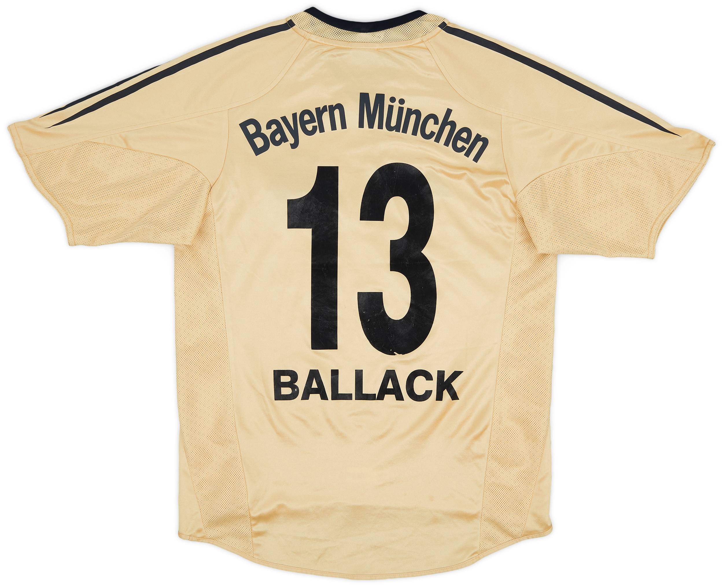 2004-05 Bayern Munich Away Shirt Ballack #13 - 6/10 - (S)