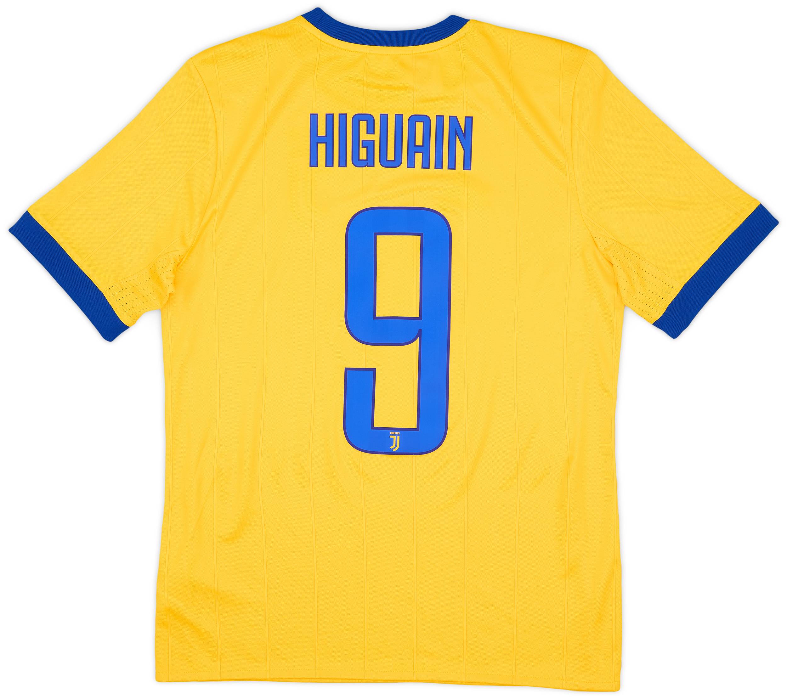 2017-18 Juventus Away Shirt Higuain #9 (XL.Boys)