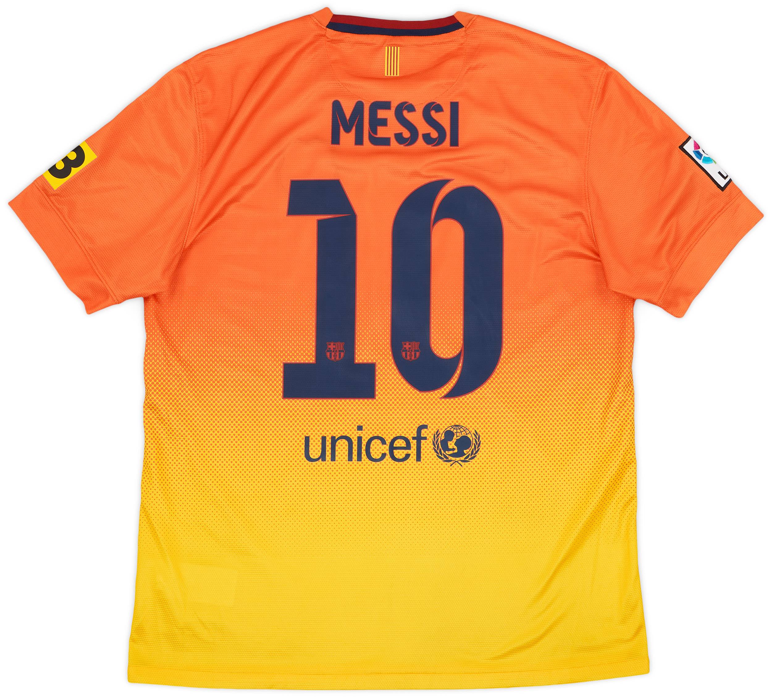 2012-13 Barcelona Away Shirt Messi #10 - 8/10 - (L)