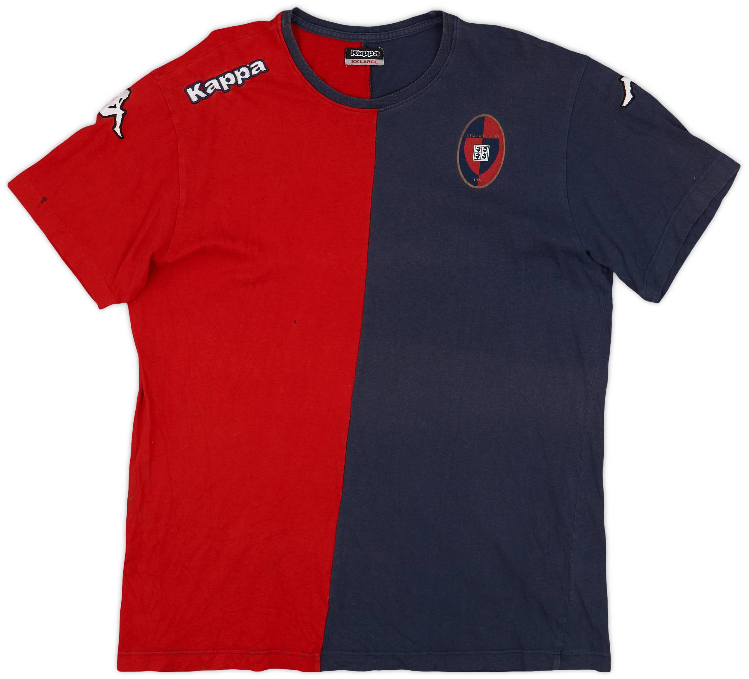 2011-12 Cagliari Kappa Leisure Tee - 5/10 - (XXL)