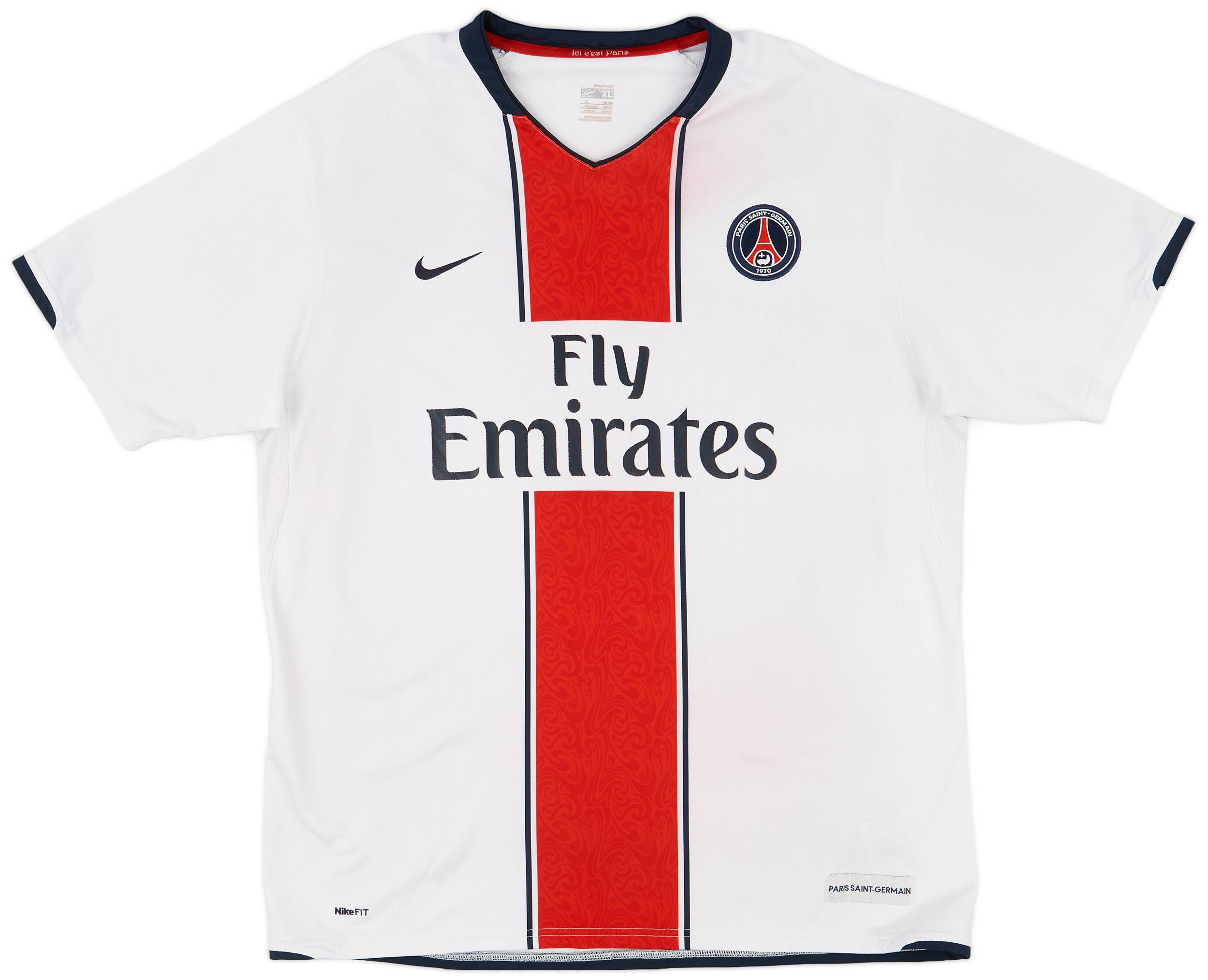 2007-08 Paris Saint-Germain Away Shirt - 7/10 - (XL)