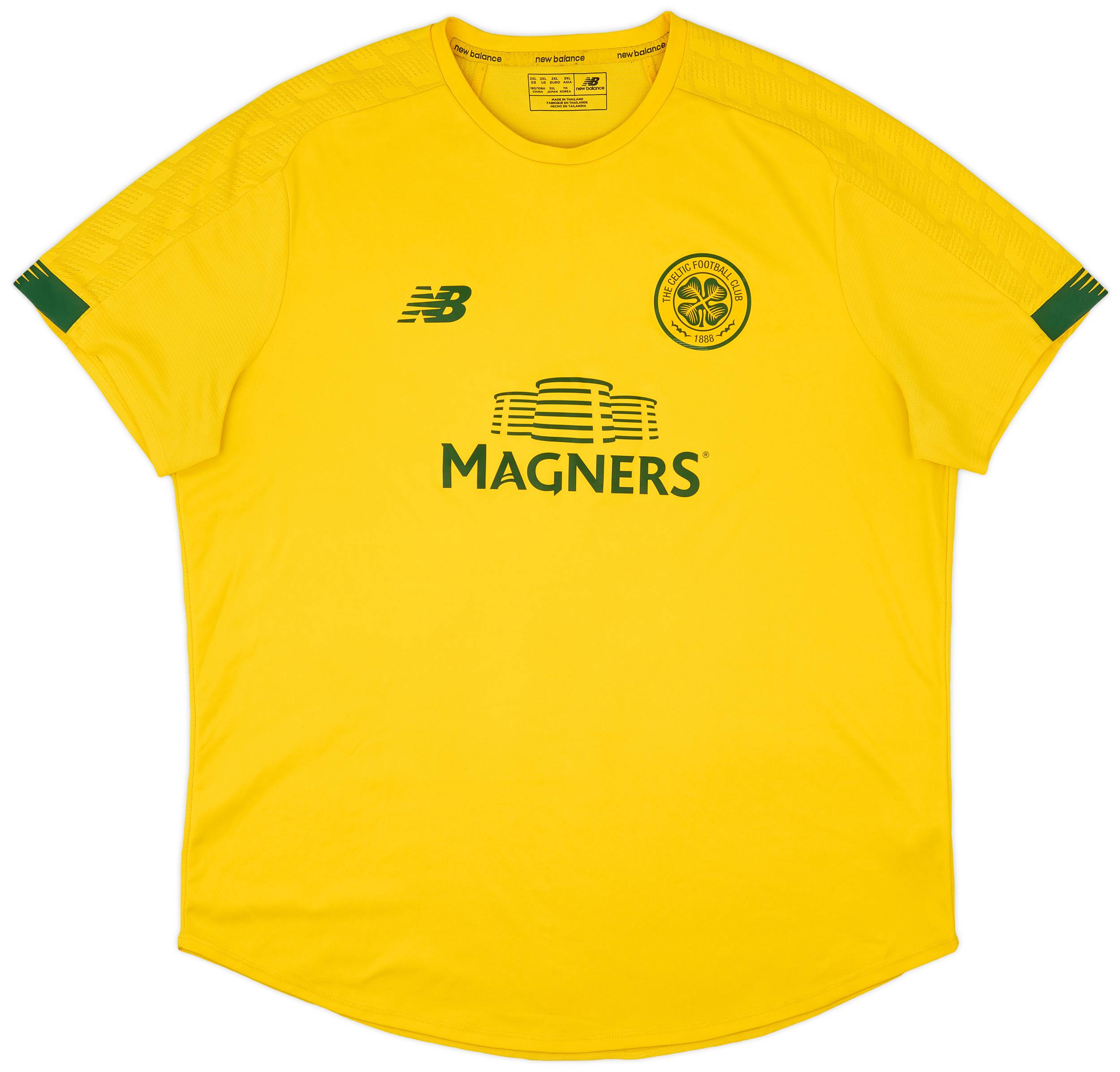 2019 20 Celtic New Balance Training Shirt 9 10 XXL